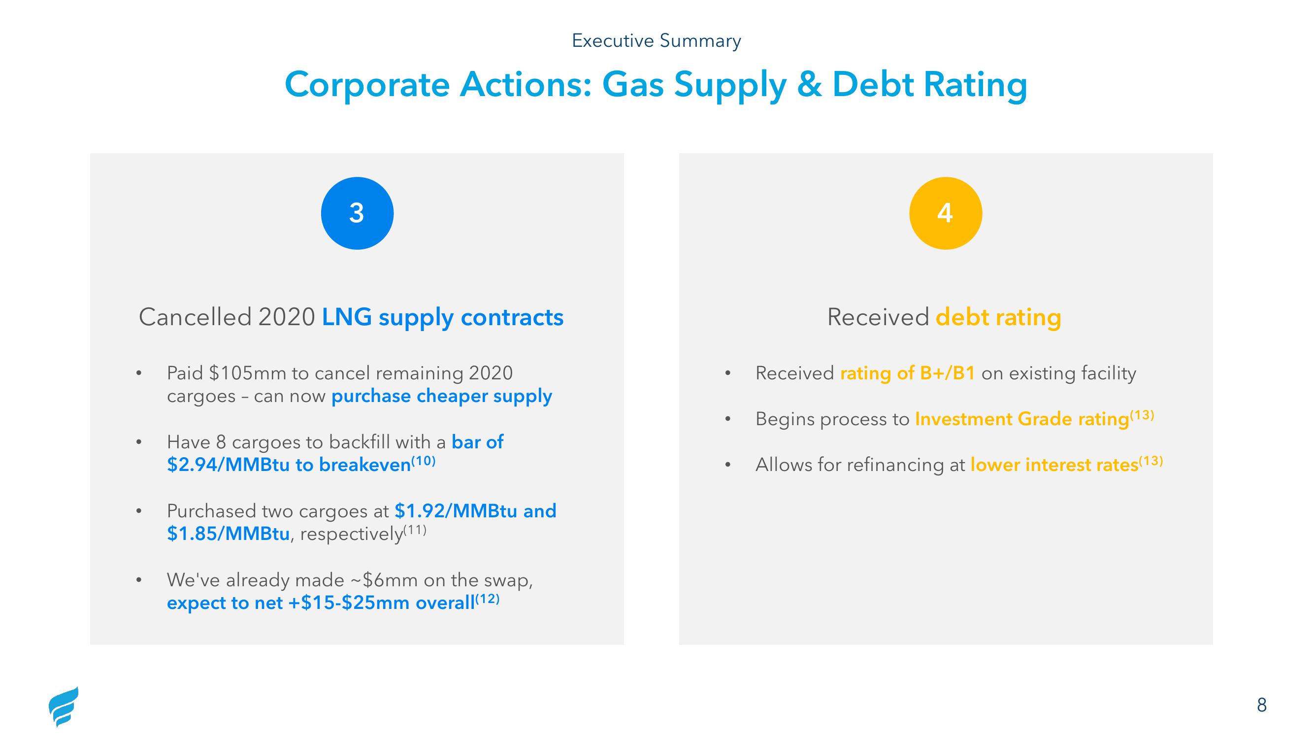 NewFortress Energy Results Presentation Deck slide image #8