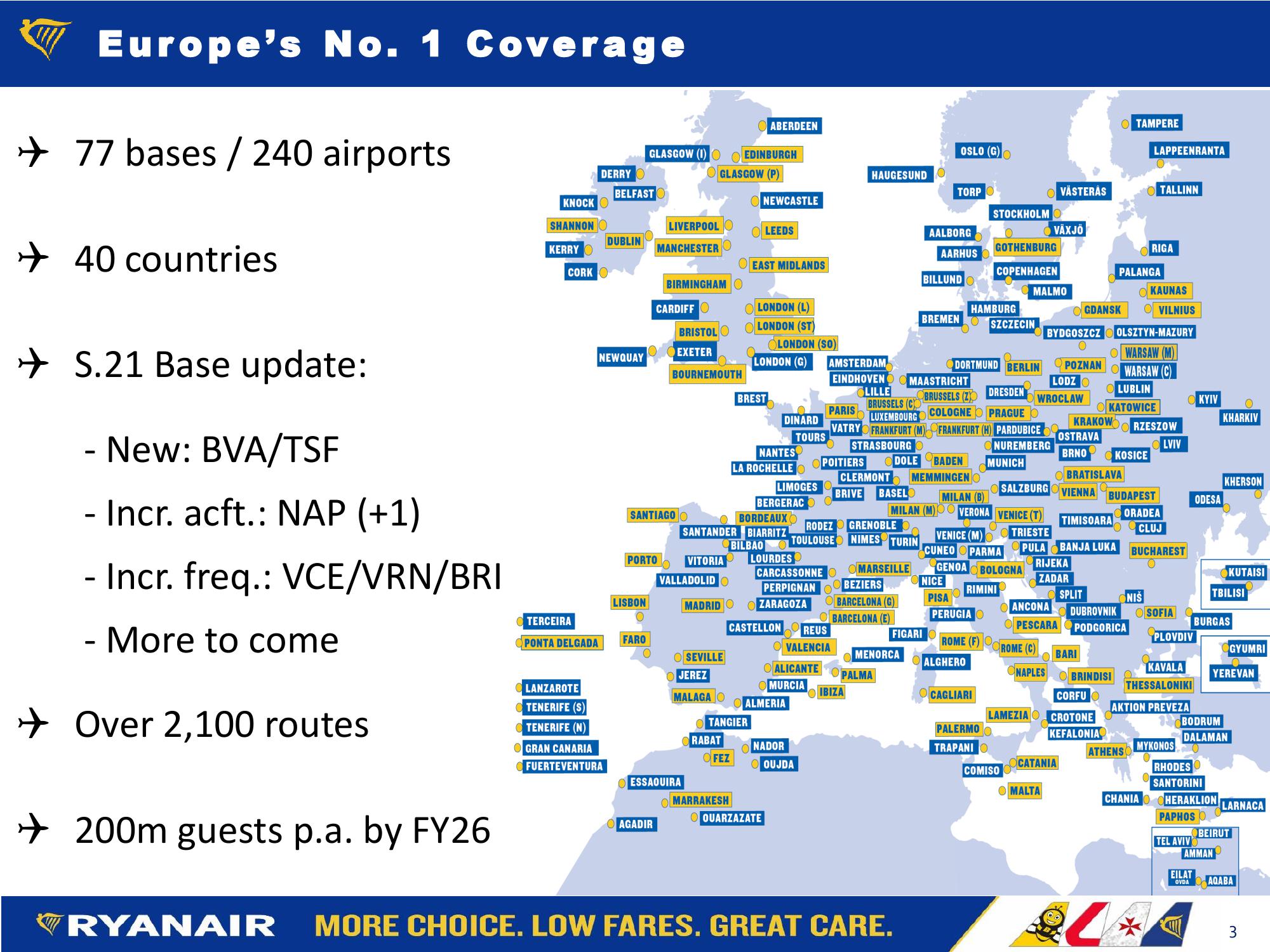 Ryanair FY21: Q3 Results slide image #3