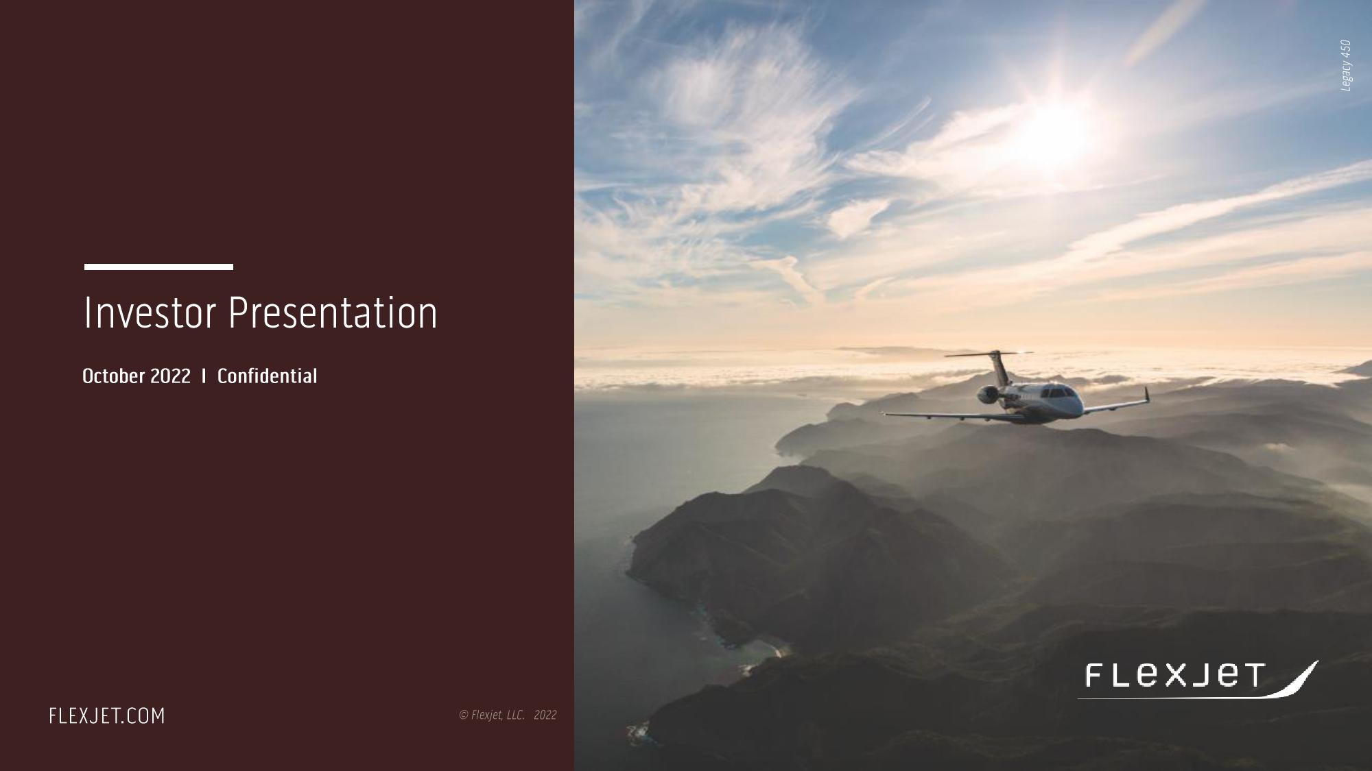 FlexJet SPAC Presentation Deck image