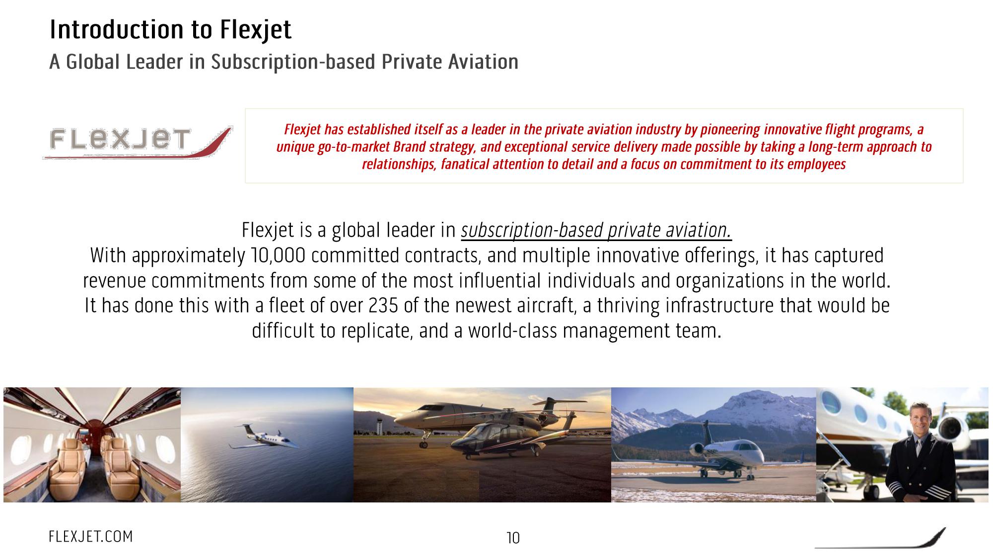 FlexJet SPAC Presentation Deck slide image #11