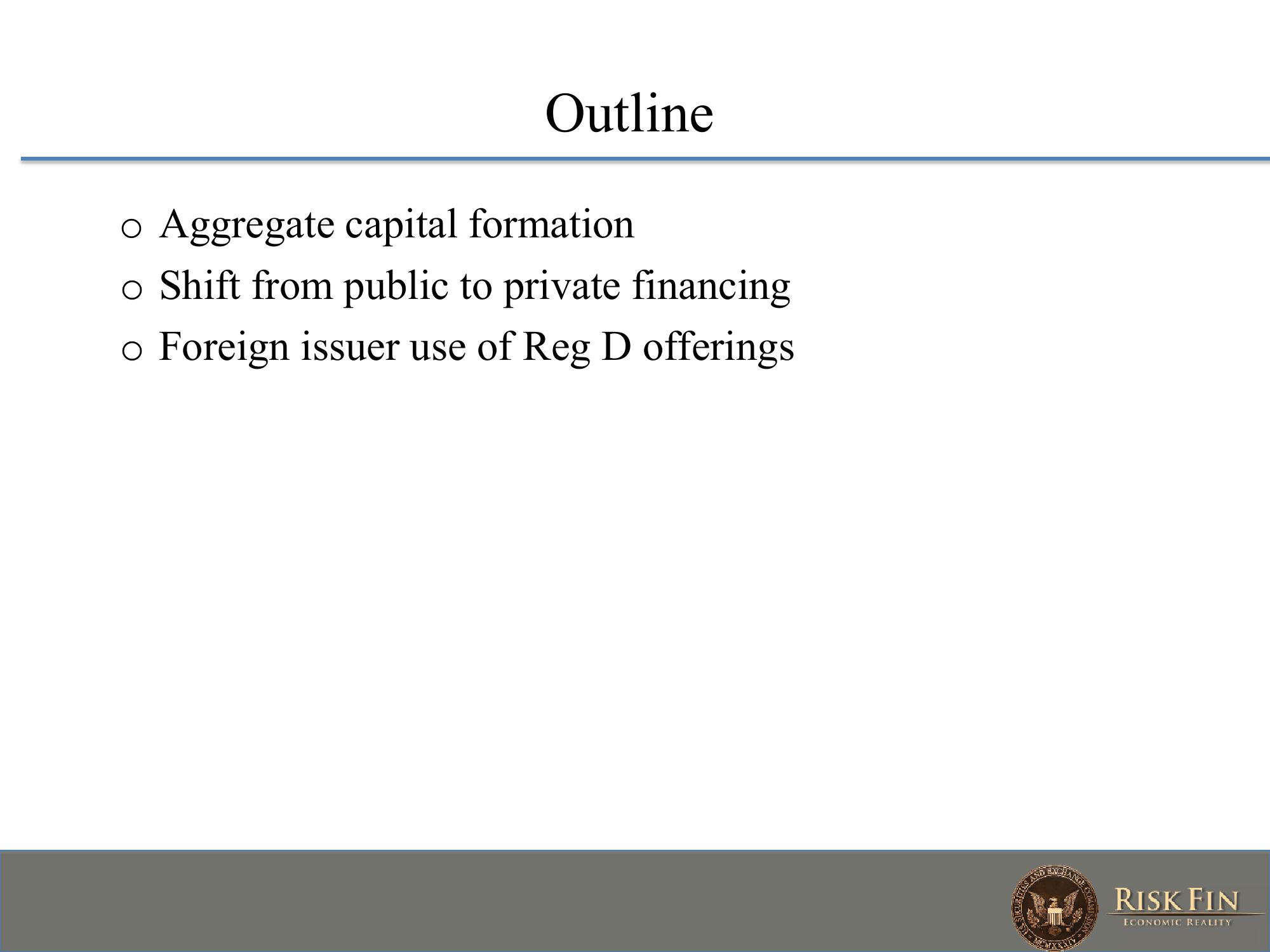 Unregistered Offerings and the Regulation D Exemption slide image #3