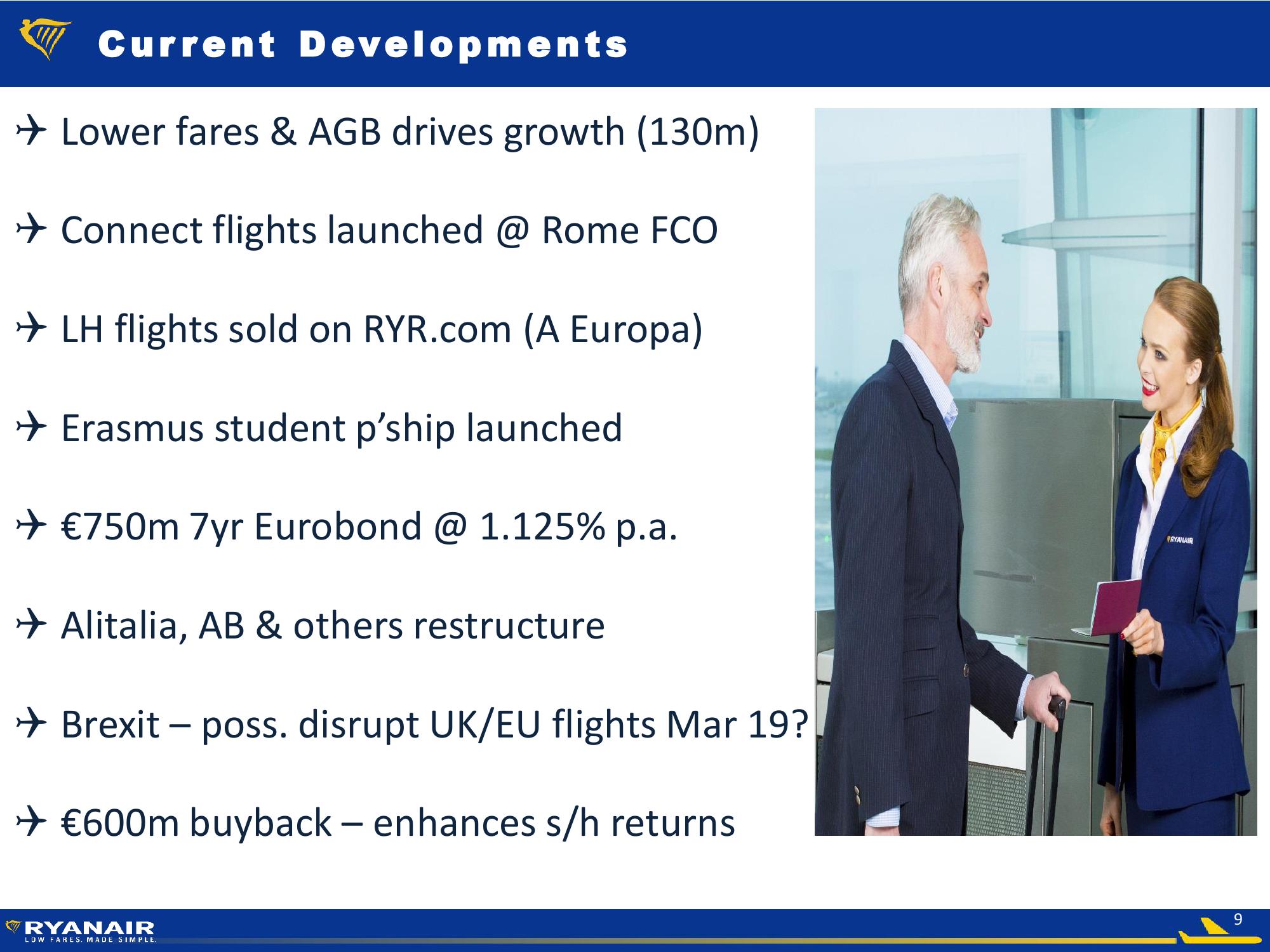 Ryanair Company Presentation slide image #9