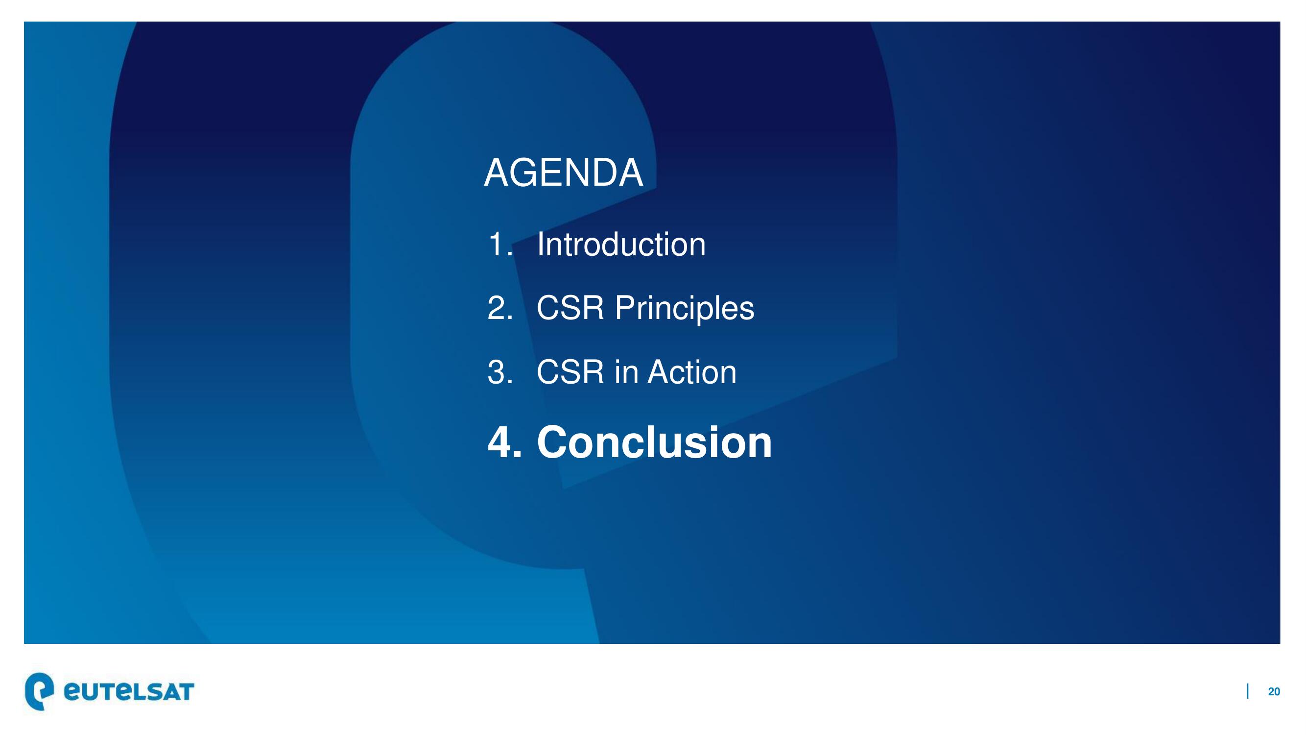 Eutelsat ESG Presentation Deck slide image #20