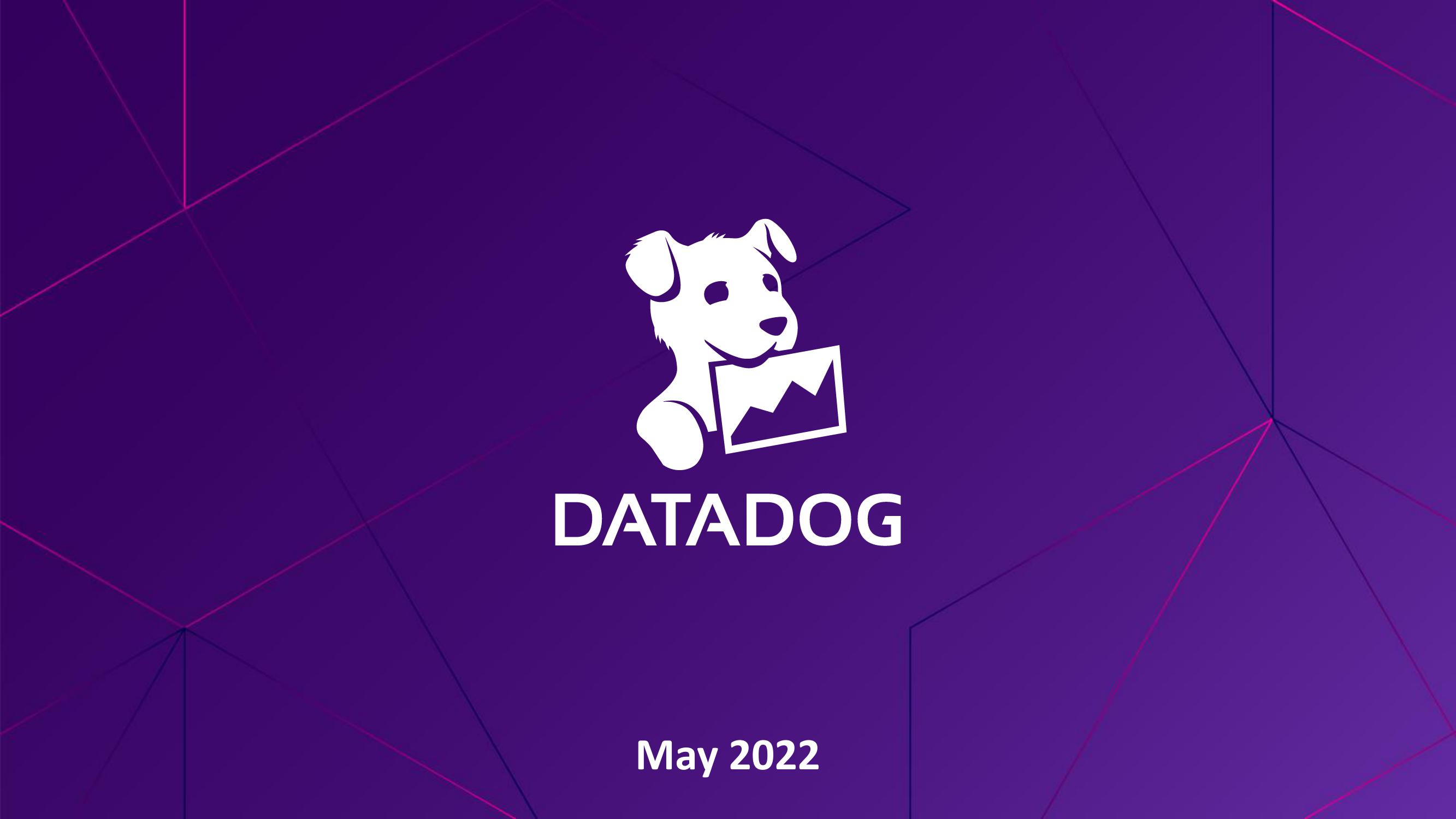 Datadog Investor Presentation Deck image