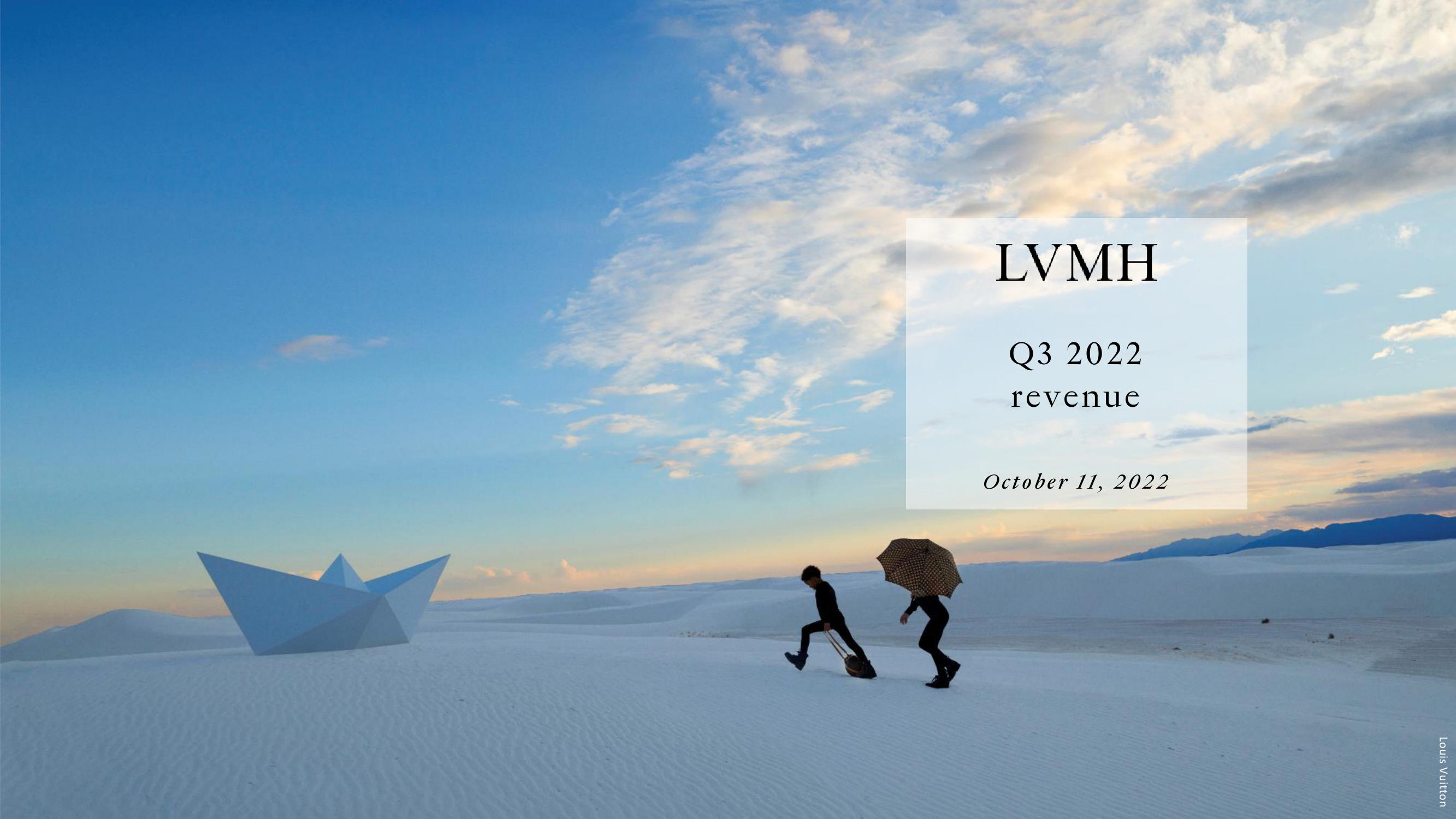 LVMH Results Presentation Deck image