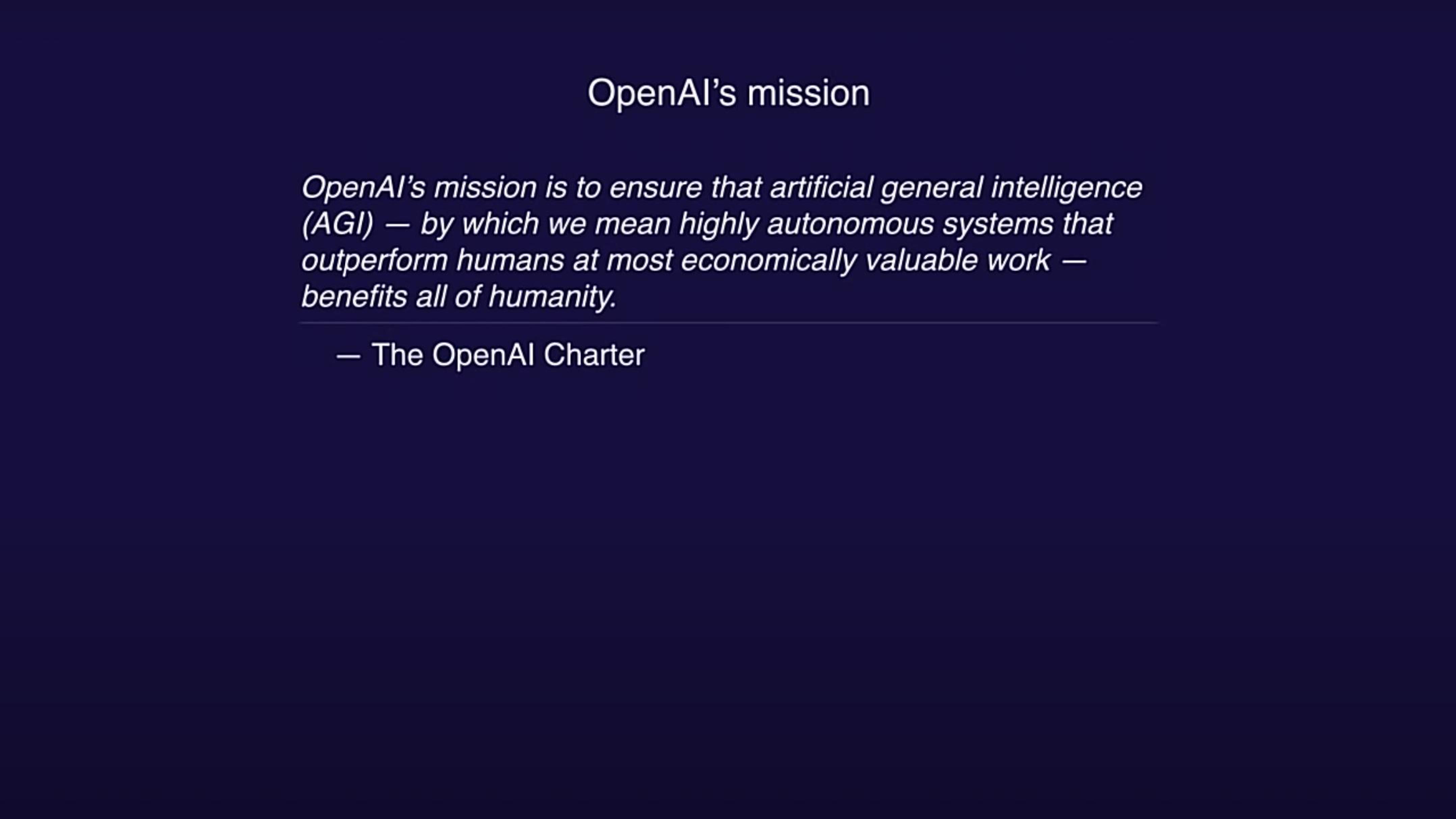 OpenAI Product Presentation Deck slide image #2