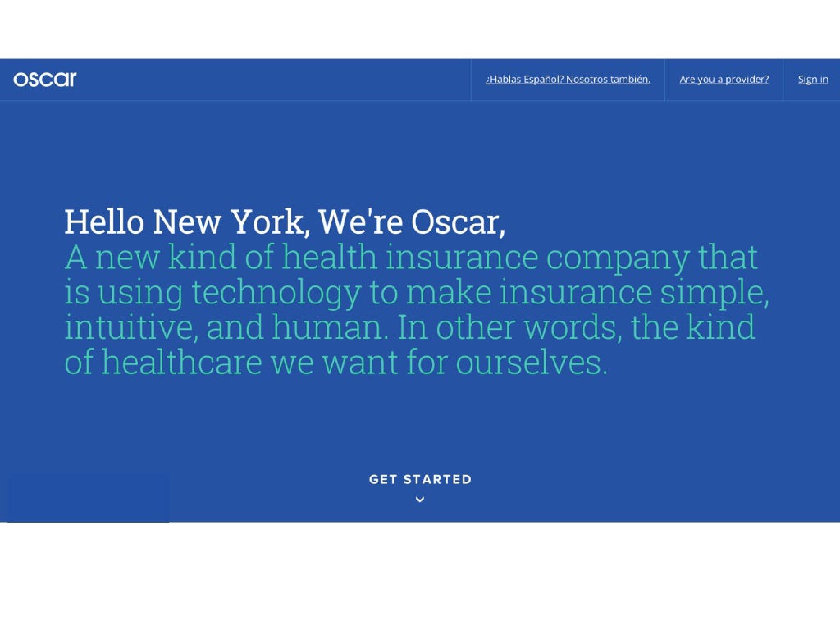 Oscar Health Start Up Pitch Deck slide image #7