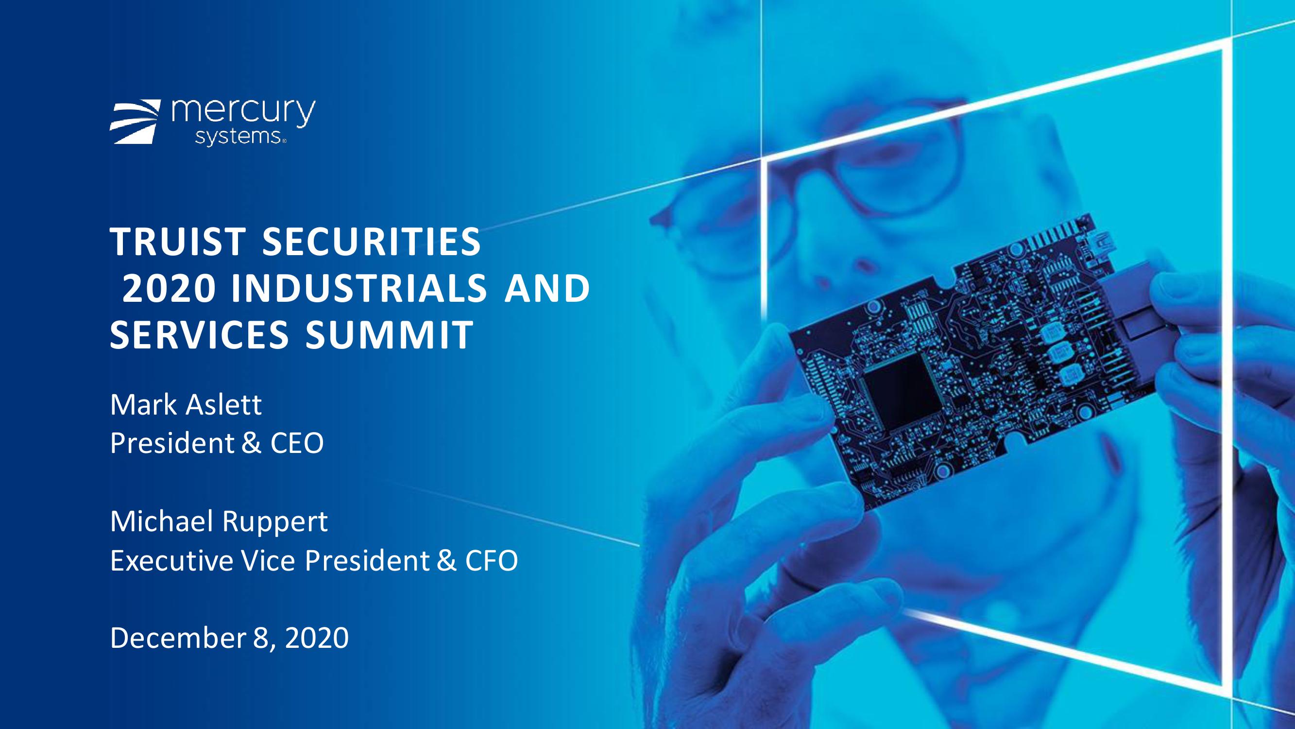 Truist Securities 2020 Industrials and Services Summit image