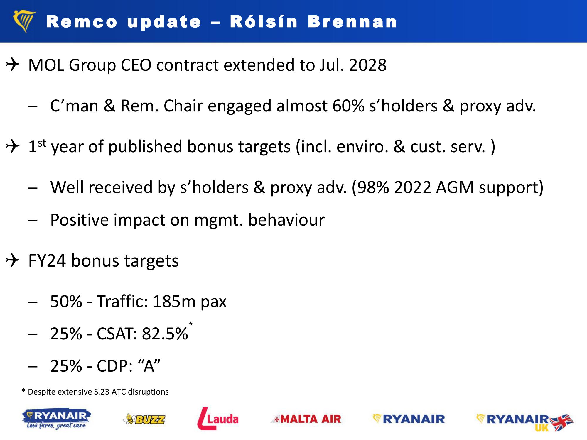 Ryanair Group Shareholder Forum  slide image #31