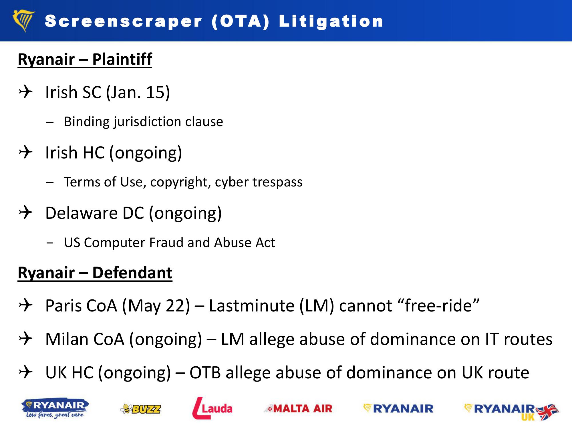 Ryanair Group Shareholder Forum  slide image #30