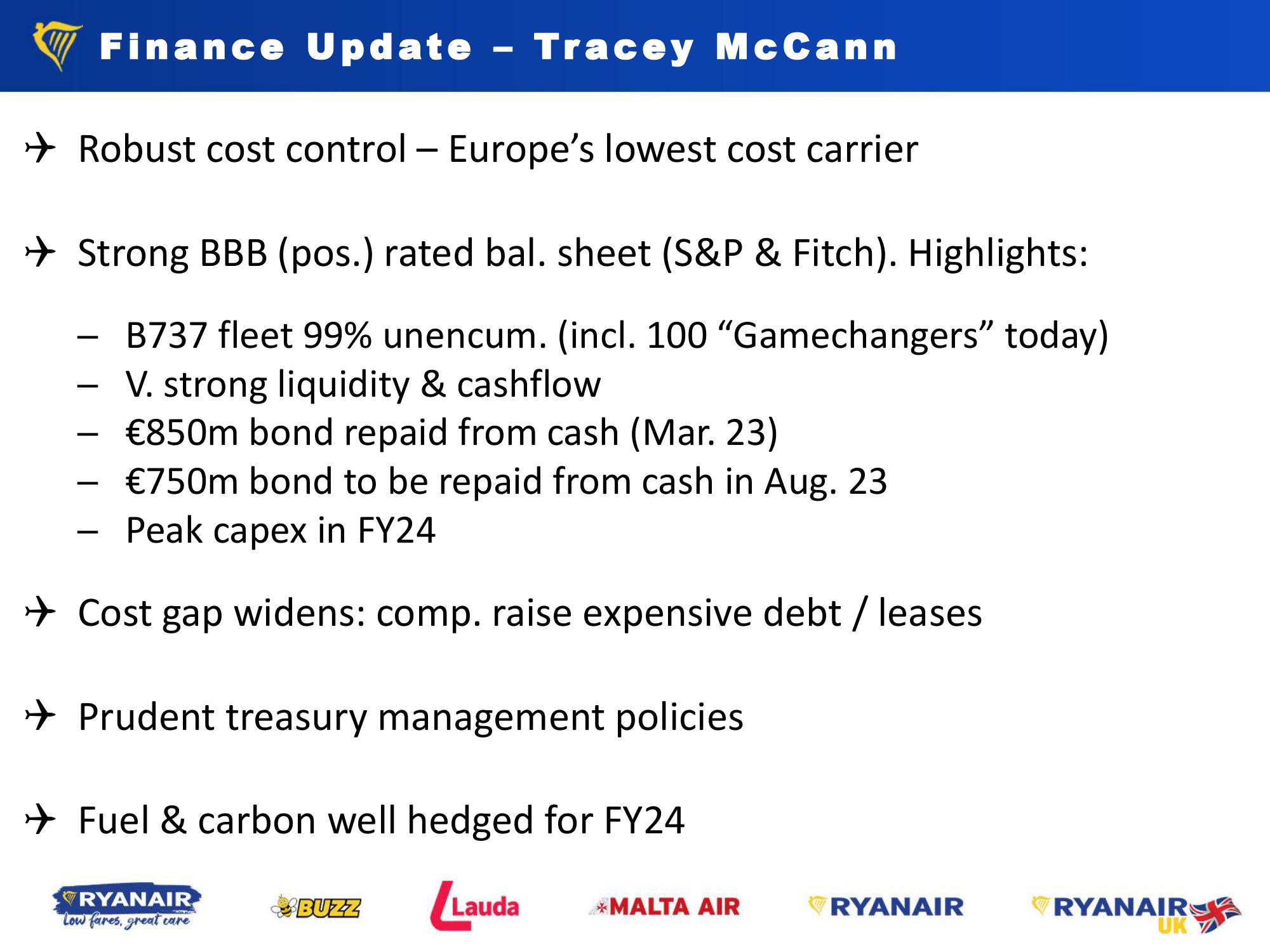 Ryanair Group Shareholder Forum  slide image #9