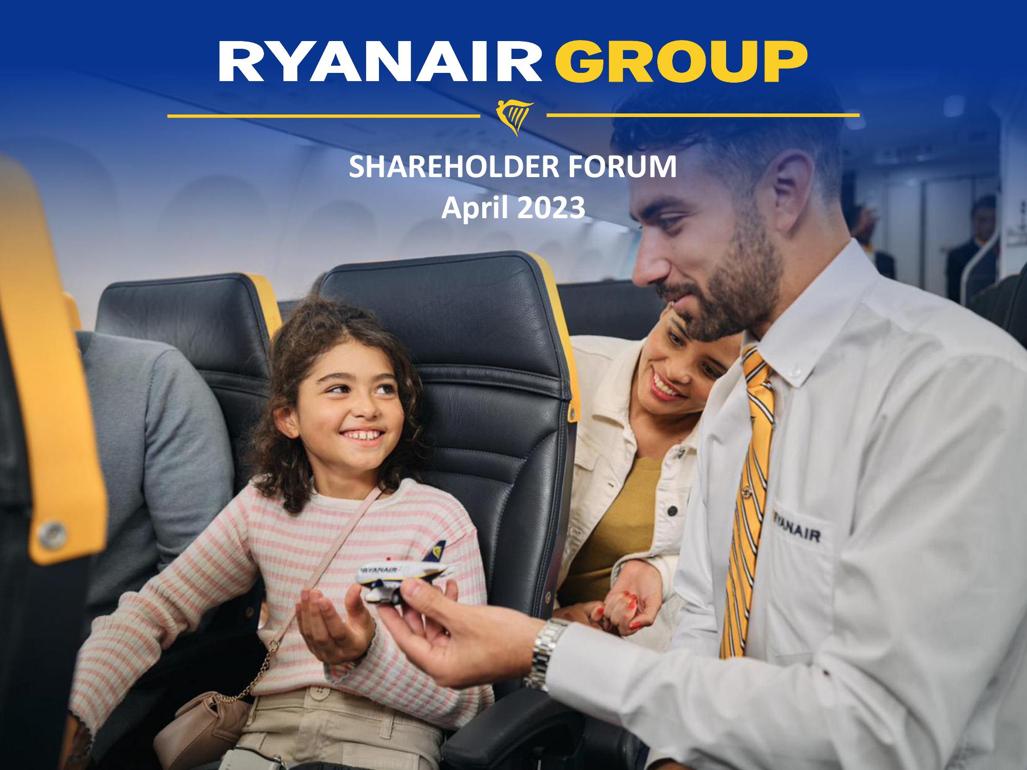 Ryanair Group Shareholder Forum  image