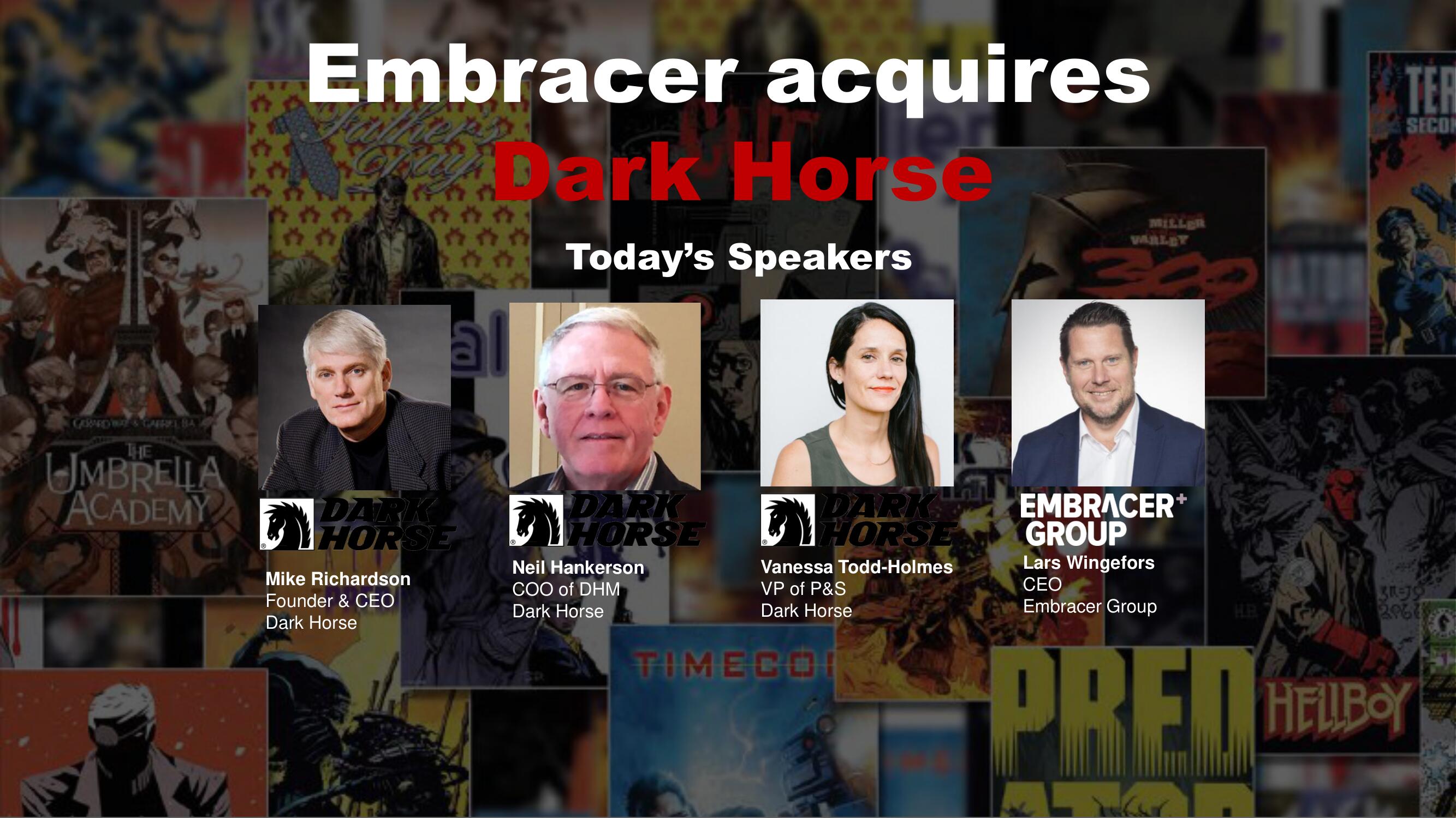 Embracer Group Mergers and Acquisitions Presentation Deck slide image #2