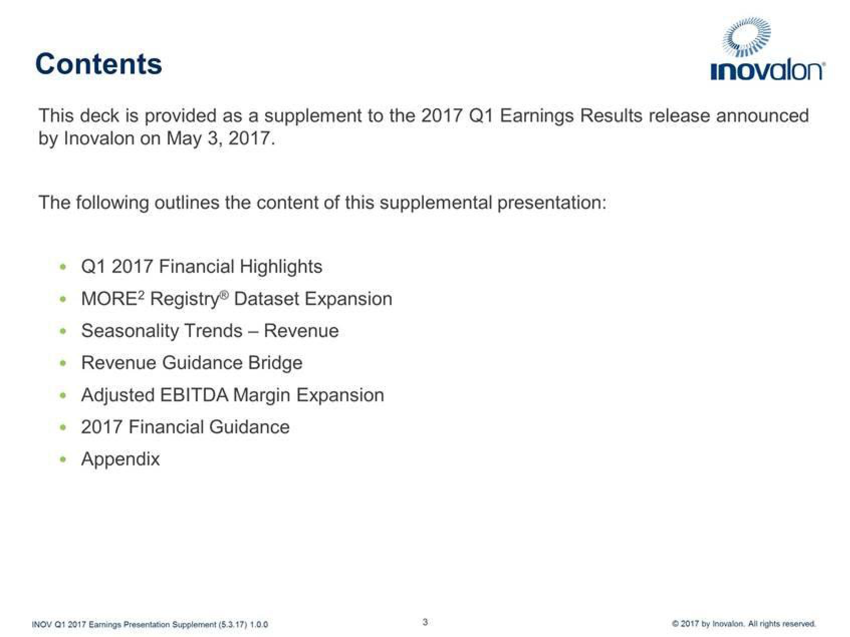 Inovalon Results Presentation Deck slide image #3