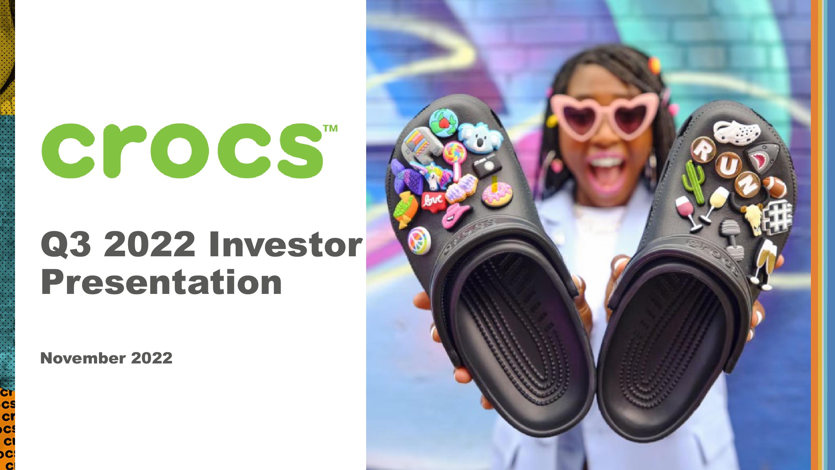 Crocs Results Presentation Deck image