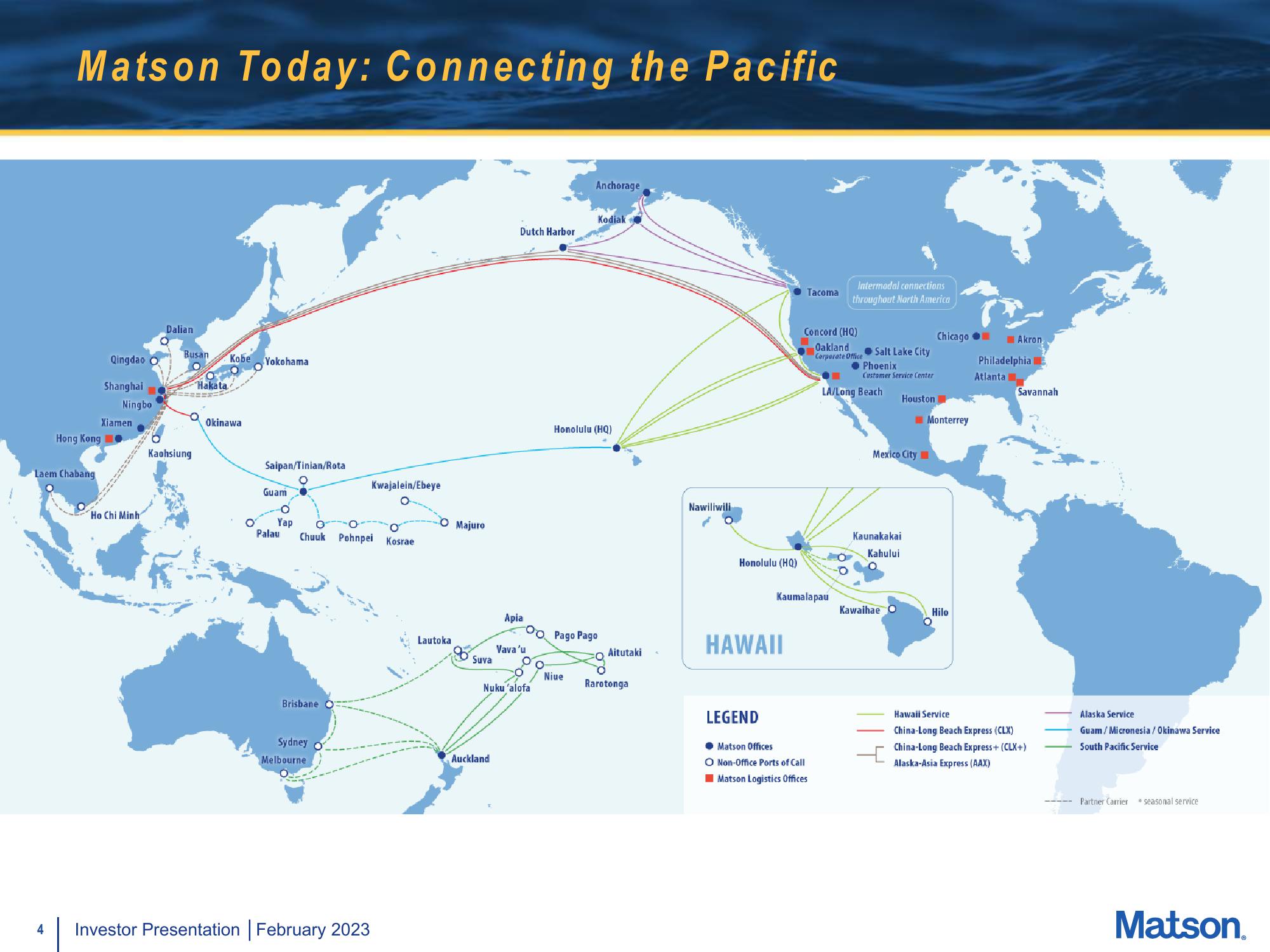 Matson Investor Presentation Deck slide image #4