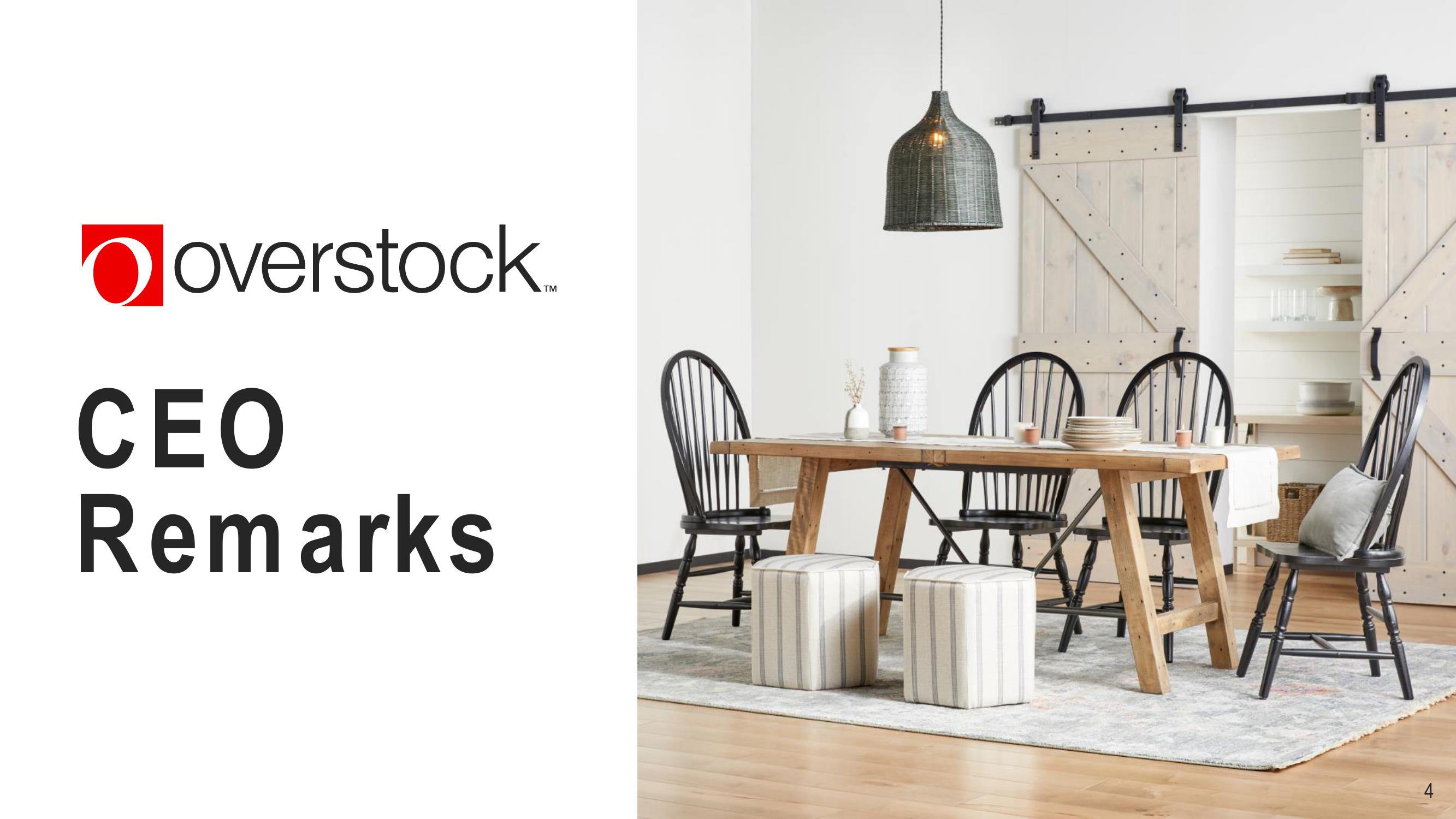 Overstock Results Presentation Deck slide image #4