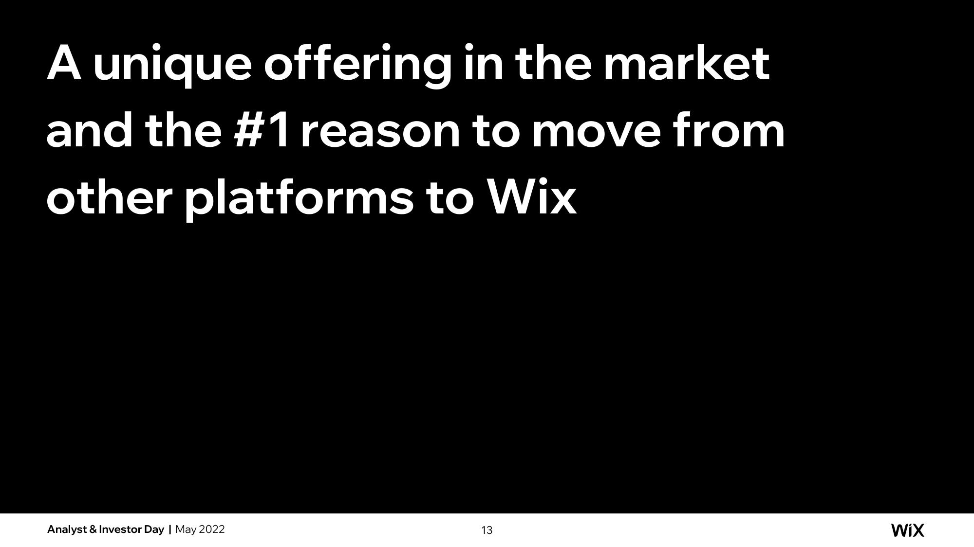 Wix Investor Day Presentation Deck slide image #77