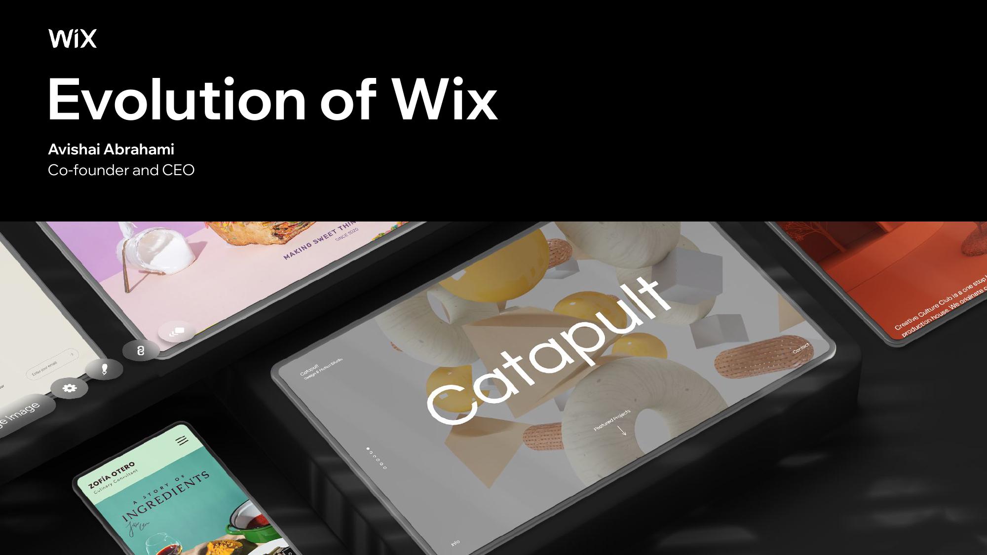 Wix Investor Day Presentation Deck image