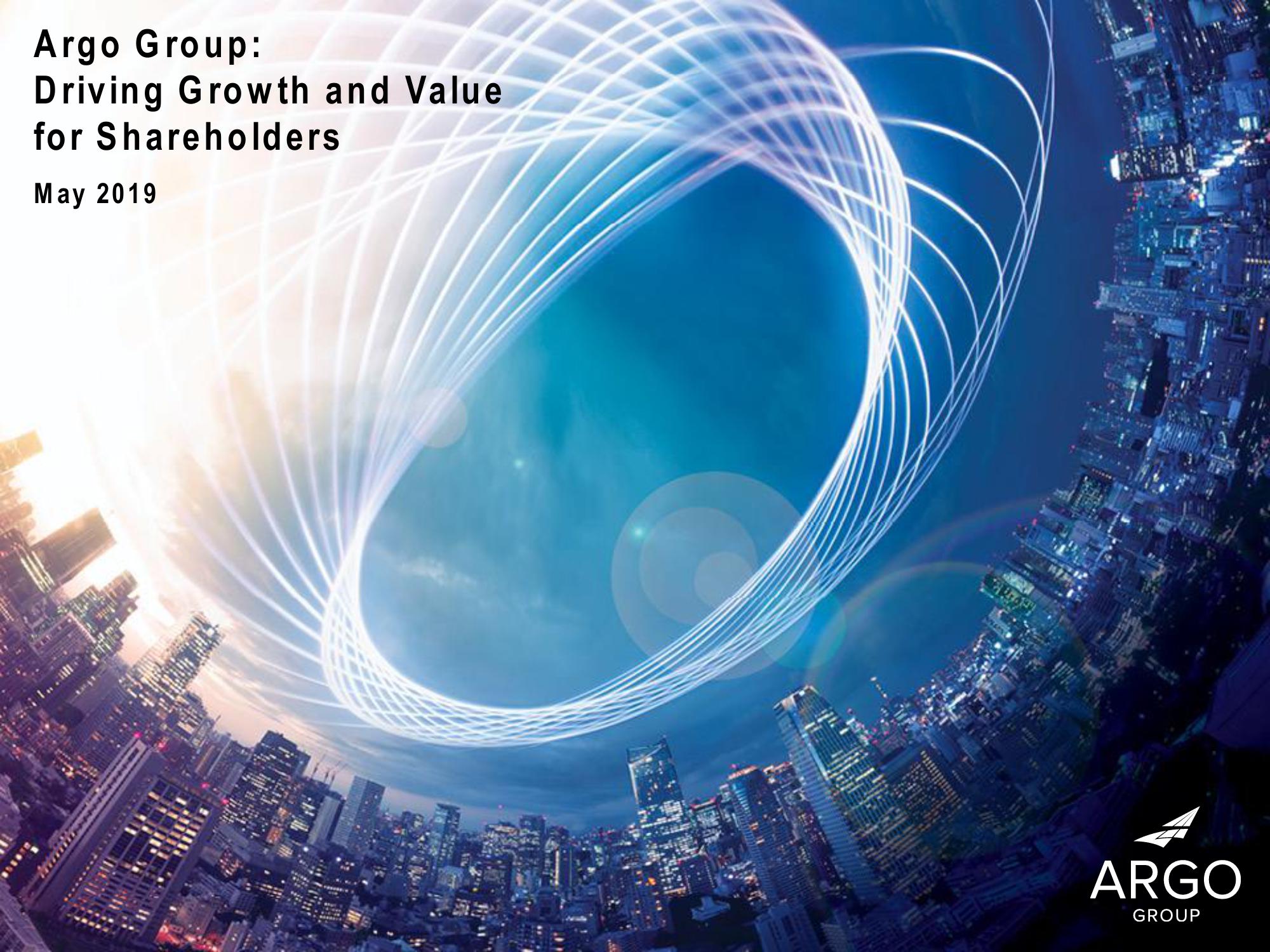 Argo Group: Driving Growth and Value for Shareholders image