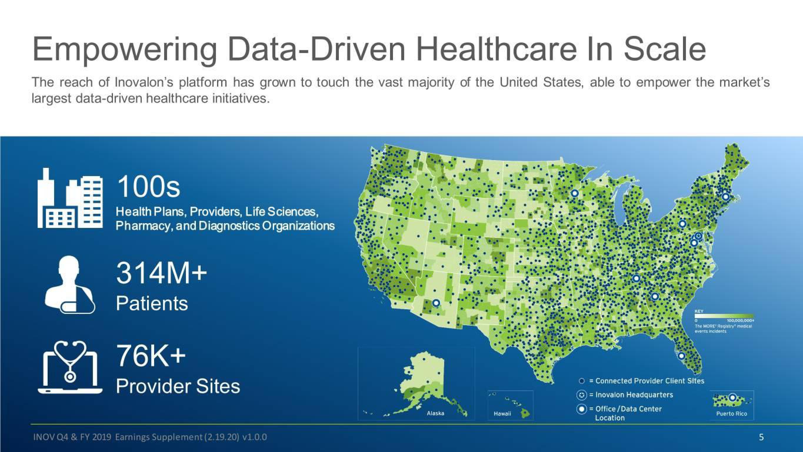 Inovalon Results Presentation Deck slide image #5