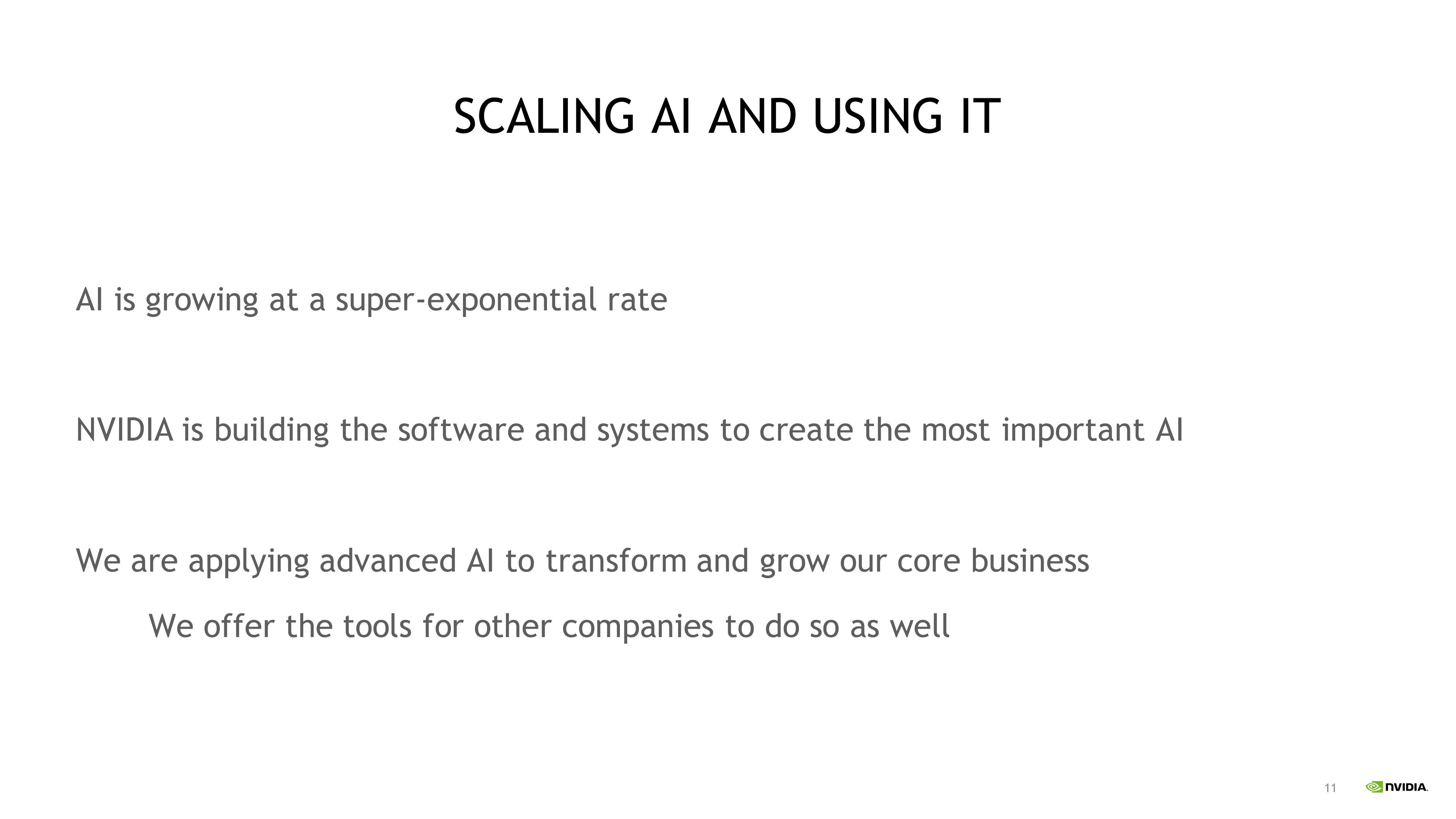 NVIDIA Investor Presentation Deck slide image #11