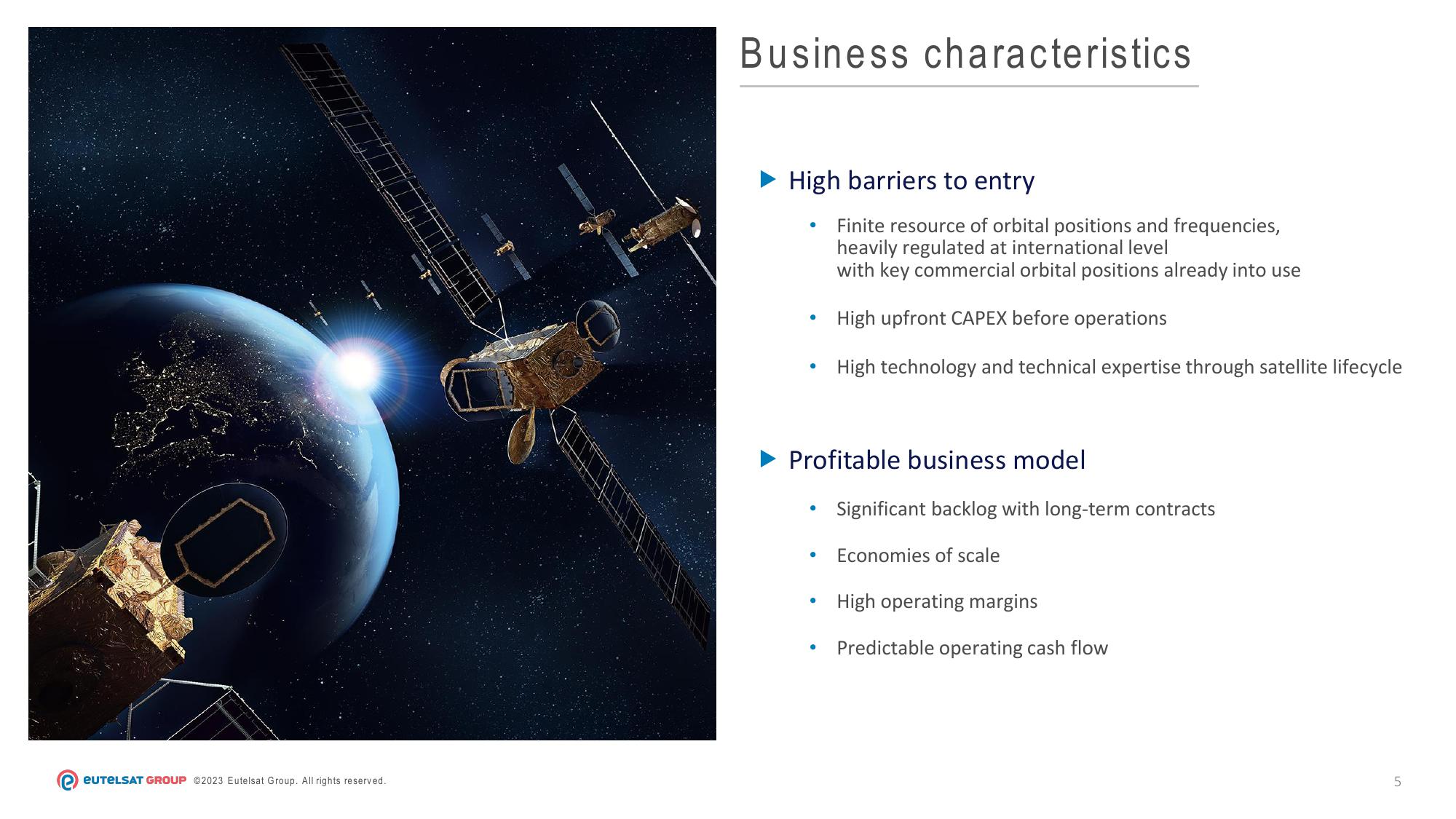 Eutelsat Investor Presentation Deck slide image #5