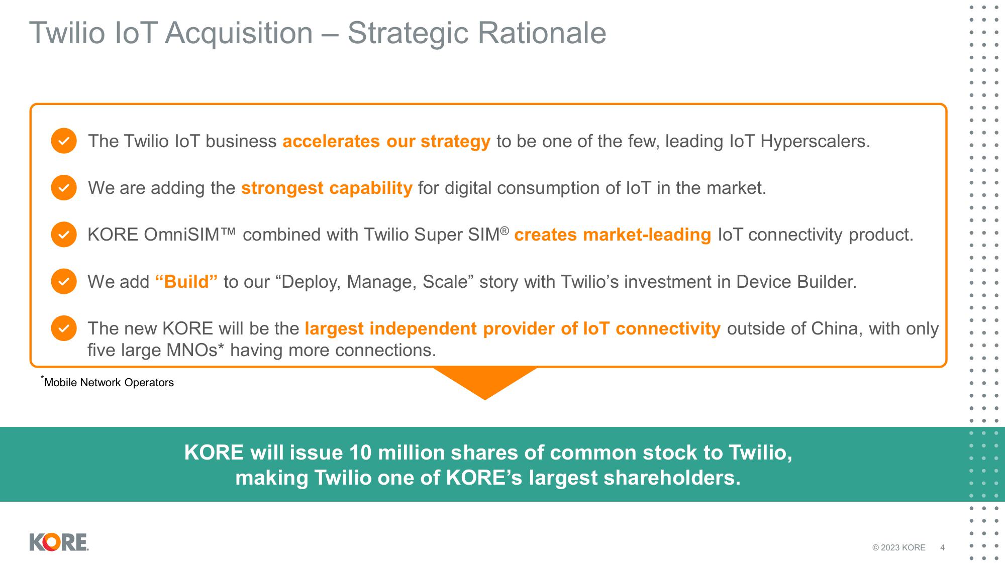 Kore Results Presentation Deck slide image #4