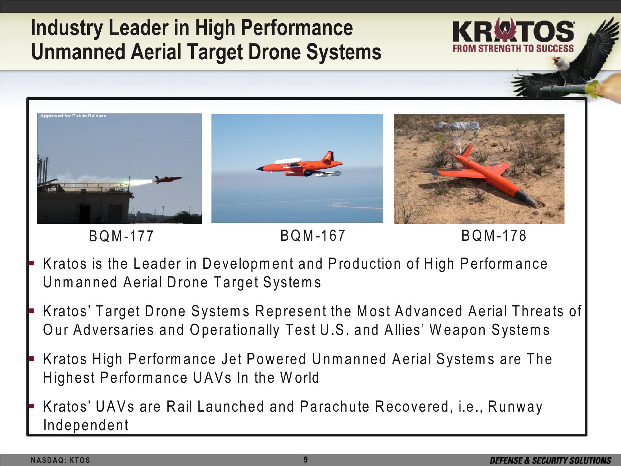 Kratos Defense & Security Solutions, Inc Investor Brief slide image #9