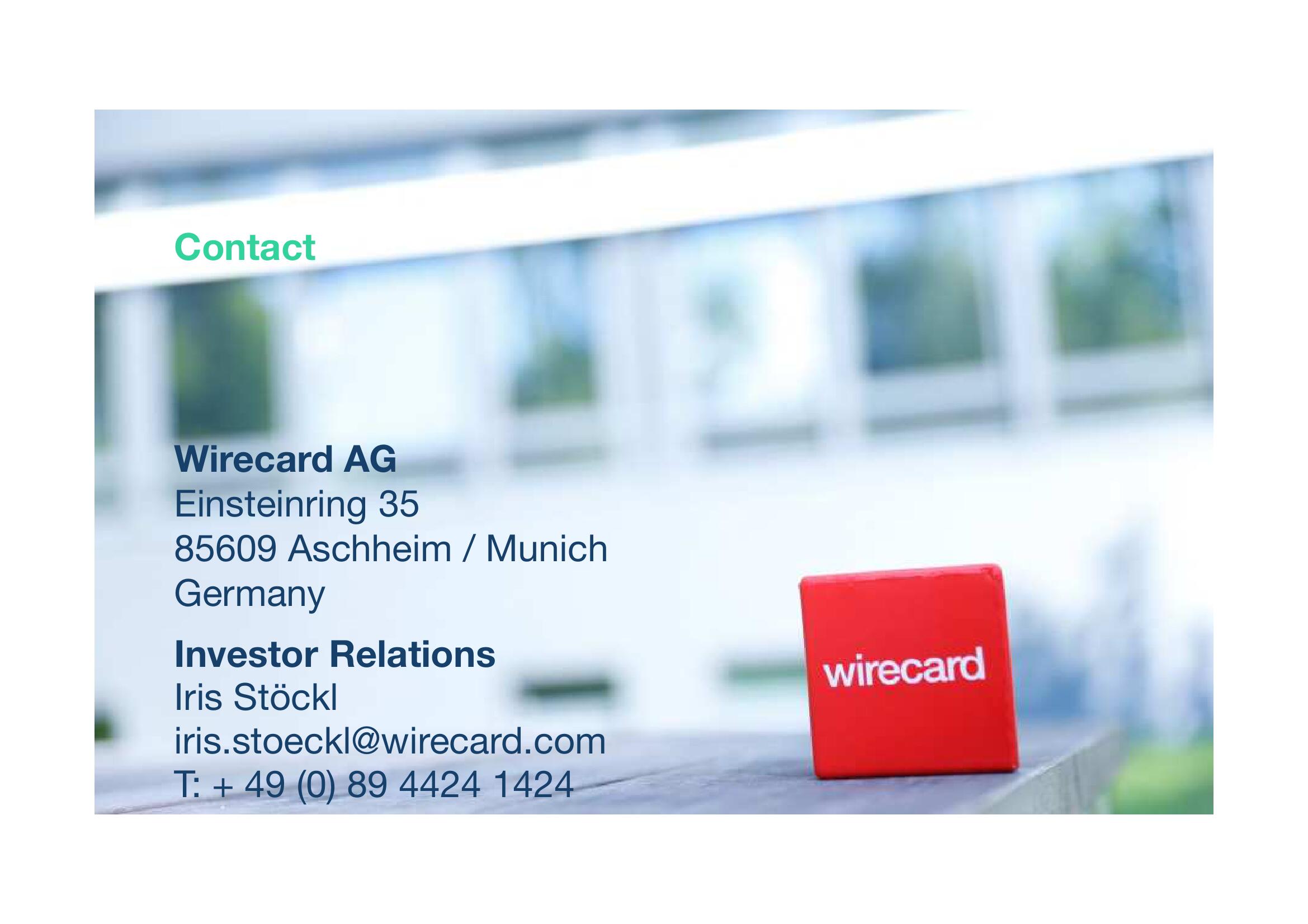 Wirecard Investor Day Presentation Deck slide image #38