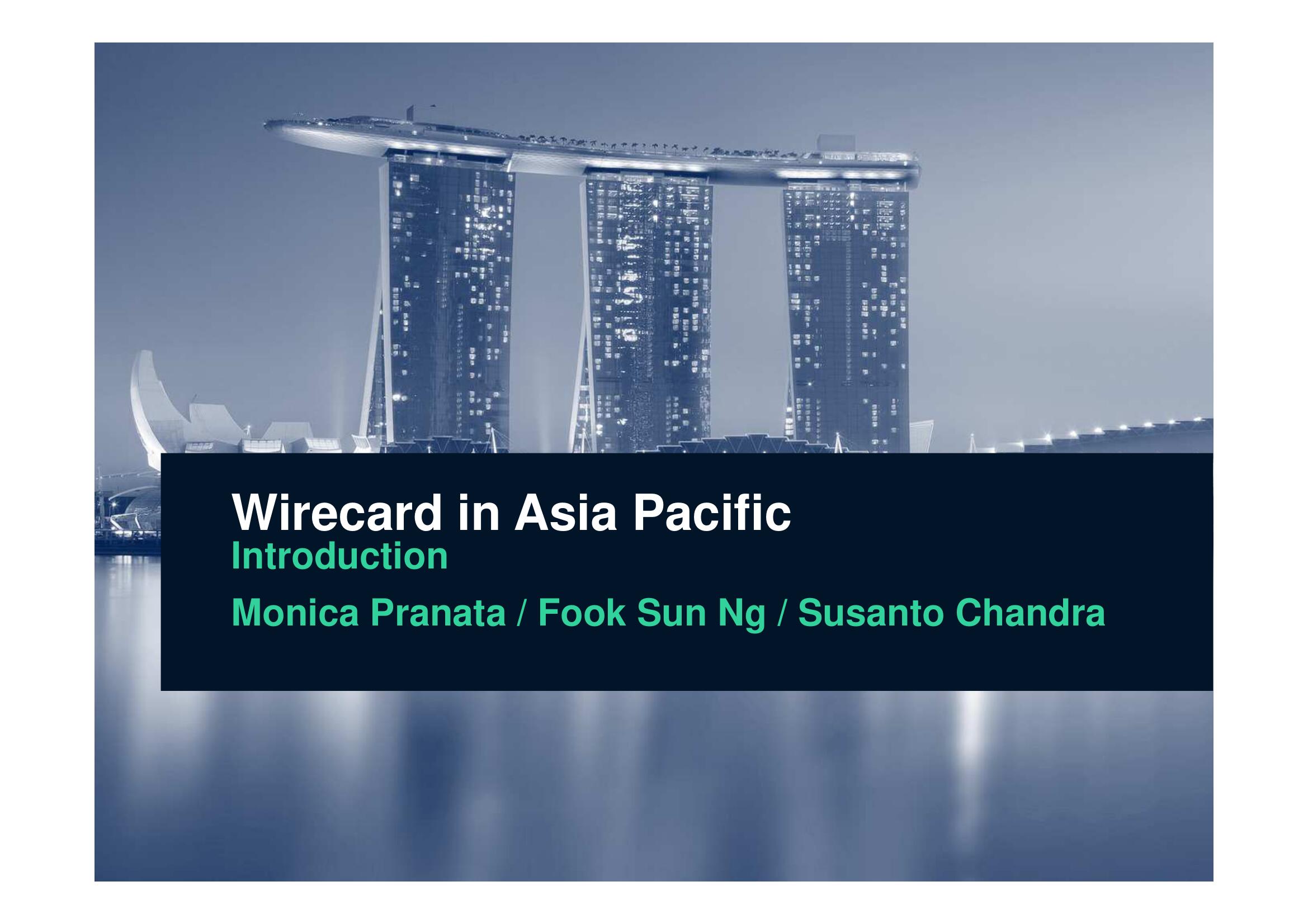 Wirecard Investor Day Presentation Deck slide image #2