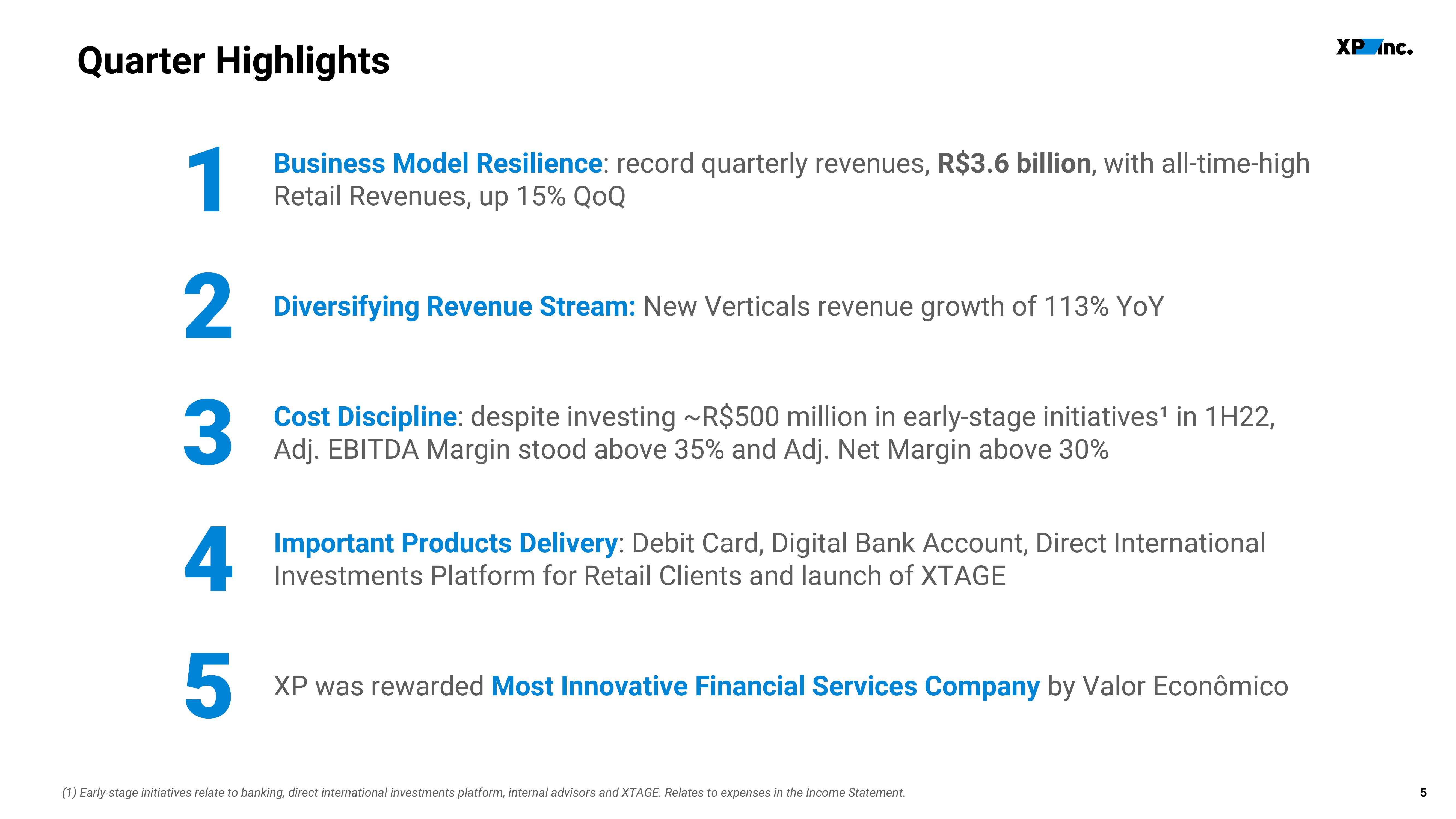 XP Inc Results Presentation Deck slide image #5