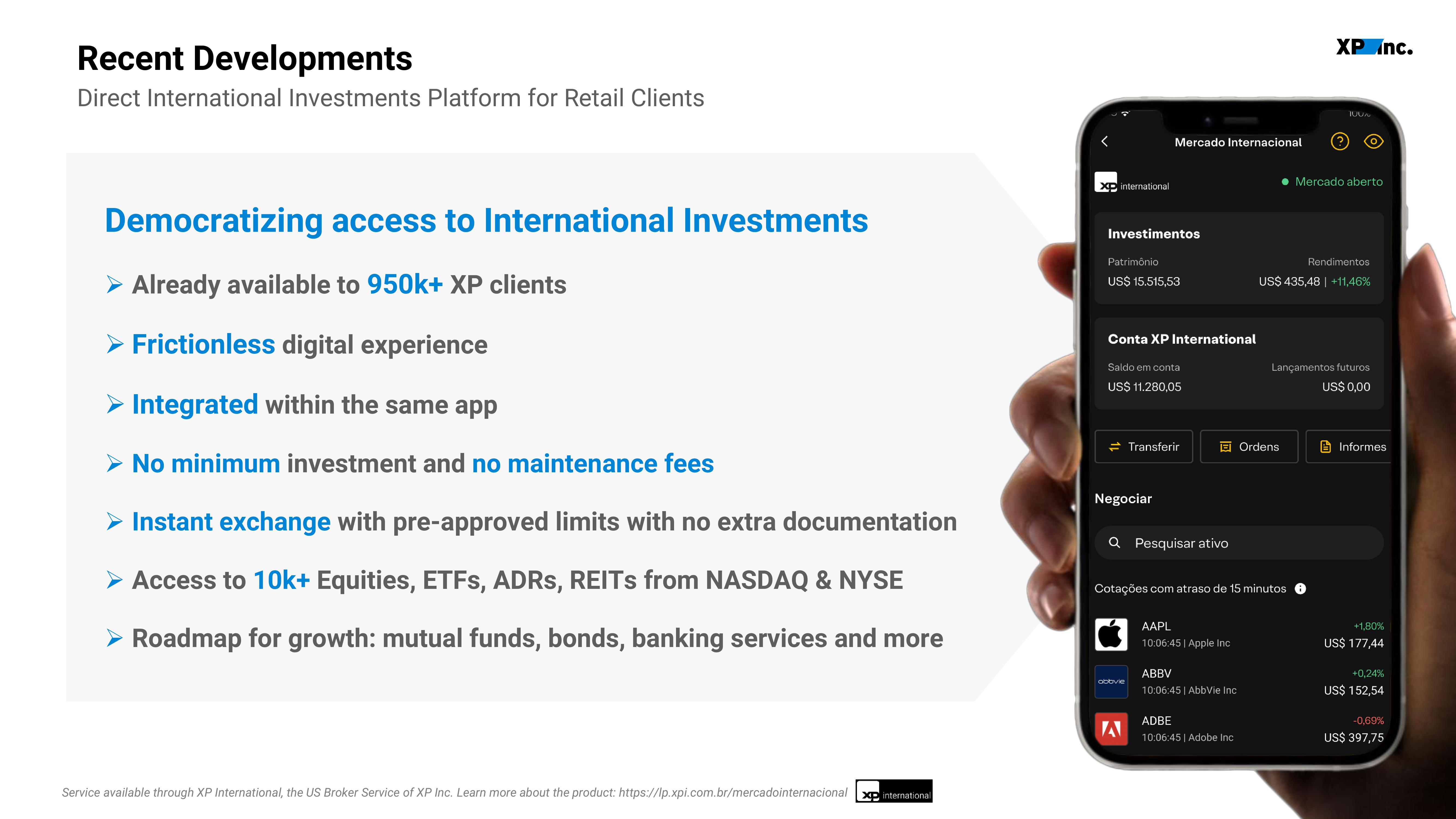 XP Inc Results Presentation Deck slide image #6