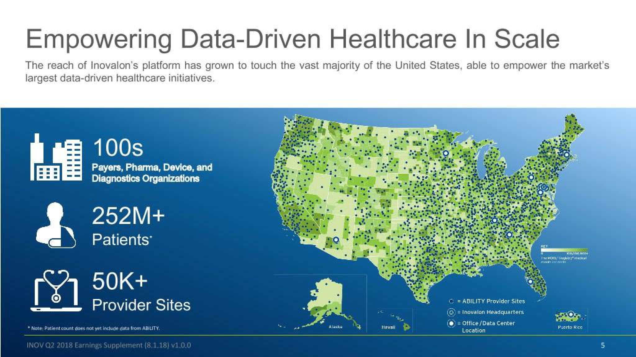 Inovalon Results Presentation Deck slide image #5