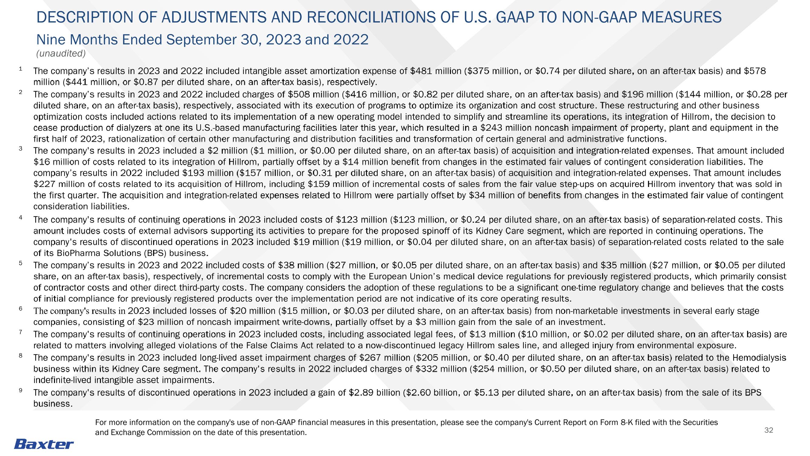 Third -Quarter 2023 Earnings slide image #32