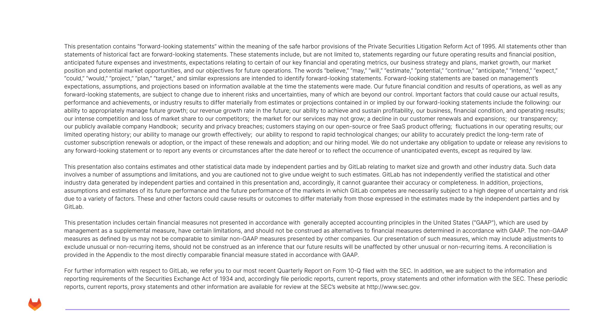 GitLab Results Presentation Deck slide image #2