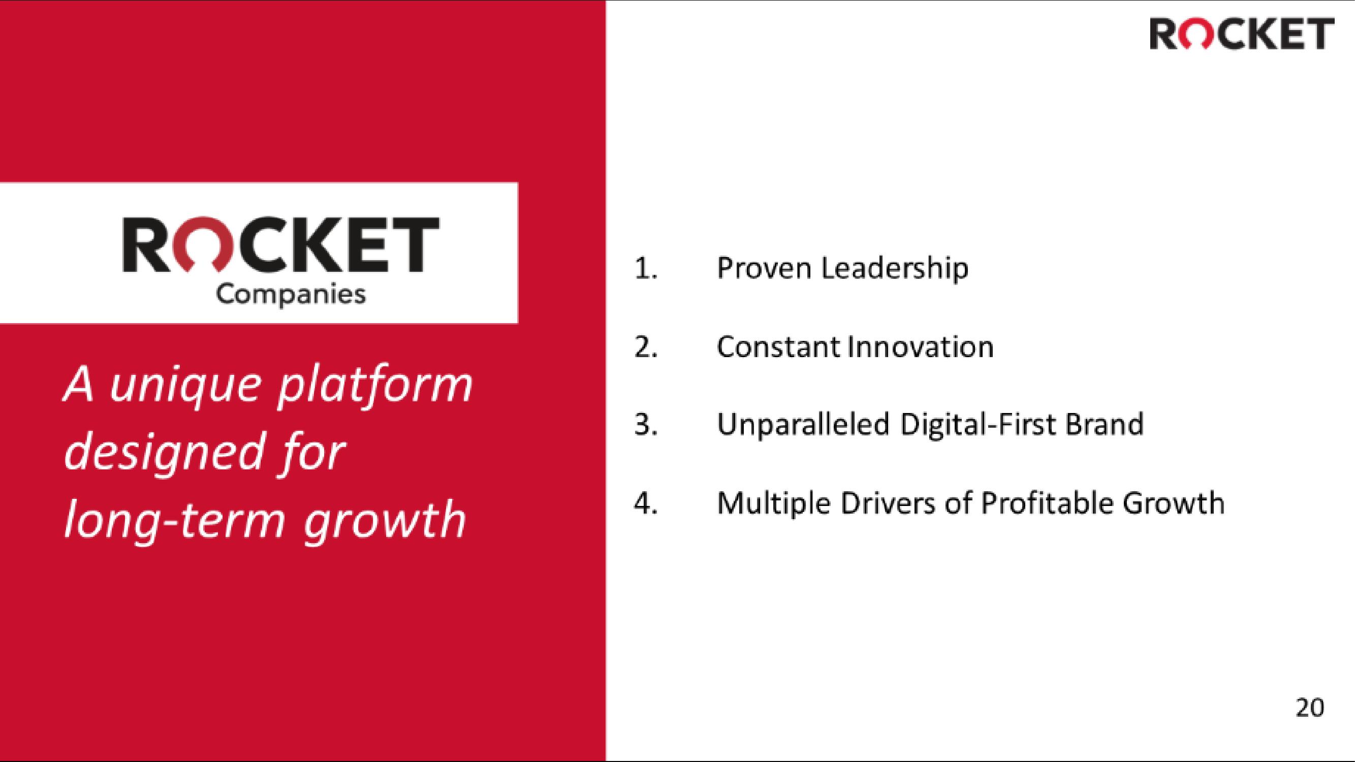 Rocket Companies IPO Presentation Deck slide image #20