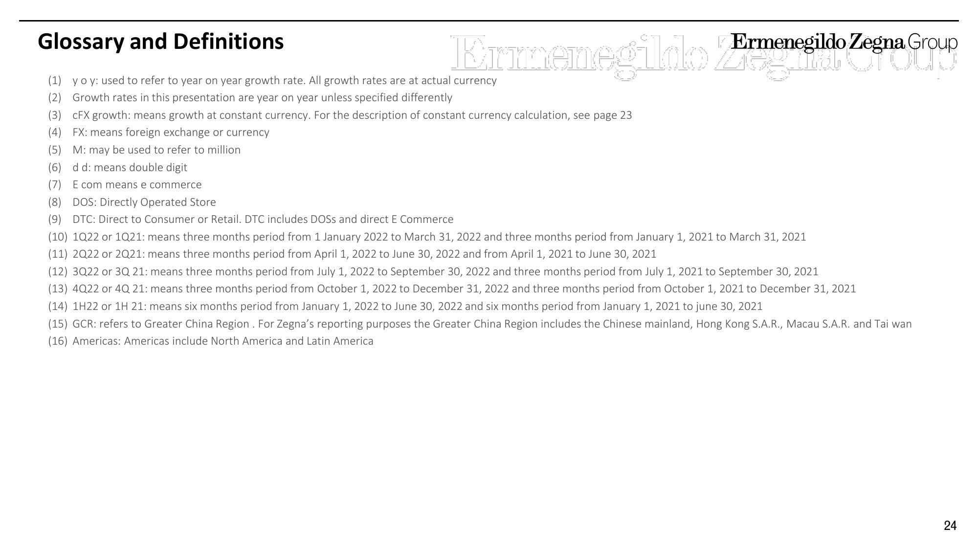 Zegna Results Presentation Deck slide image #24