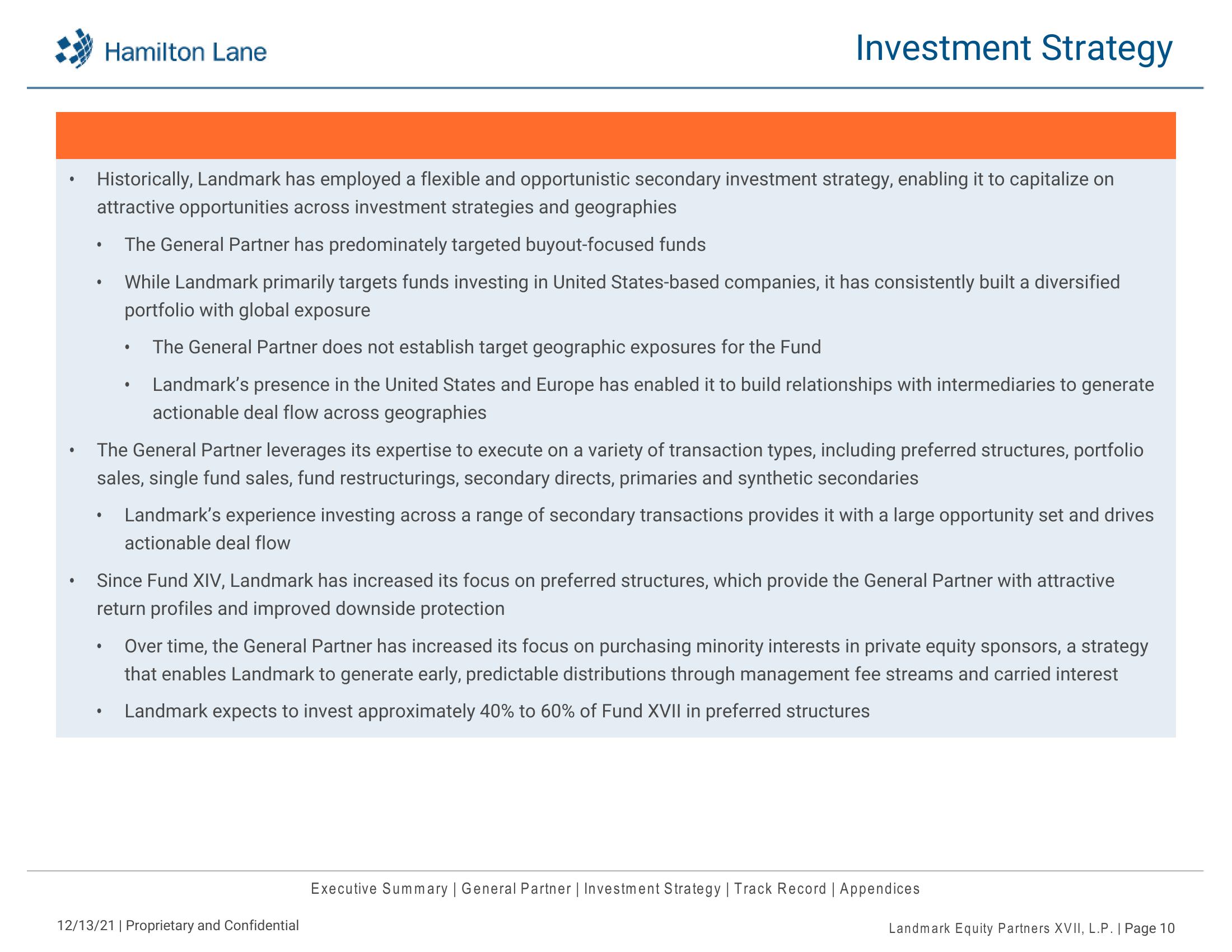 Landmark Equity Partners XVII, L.P. Recommendation Repor slide image #11
