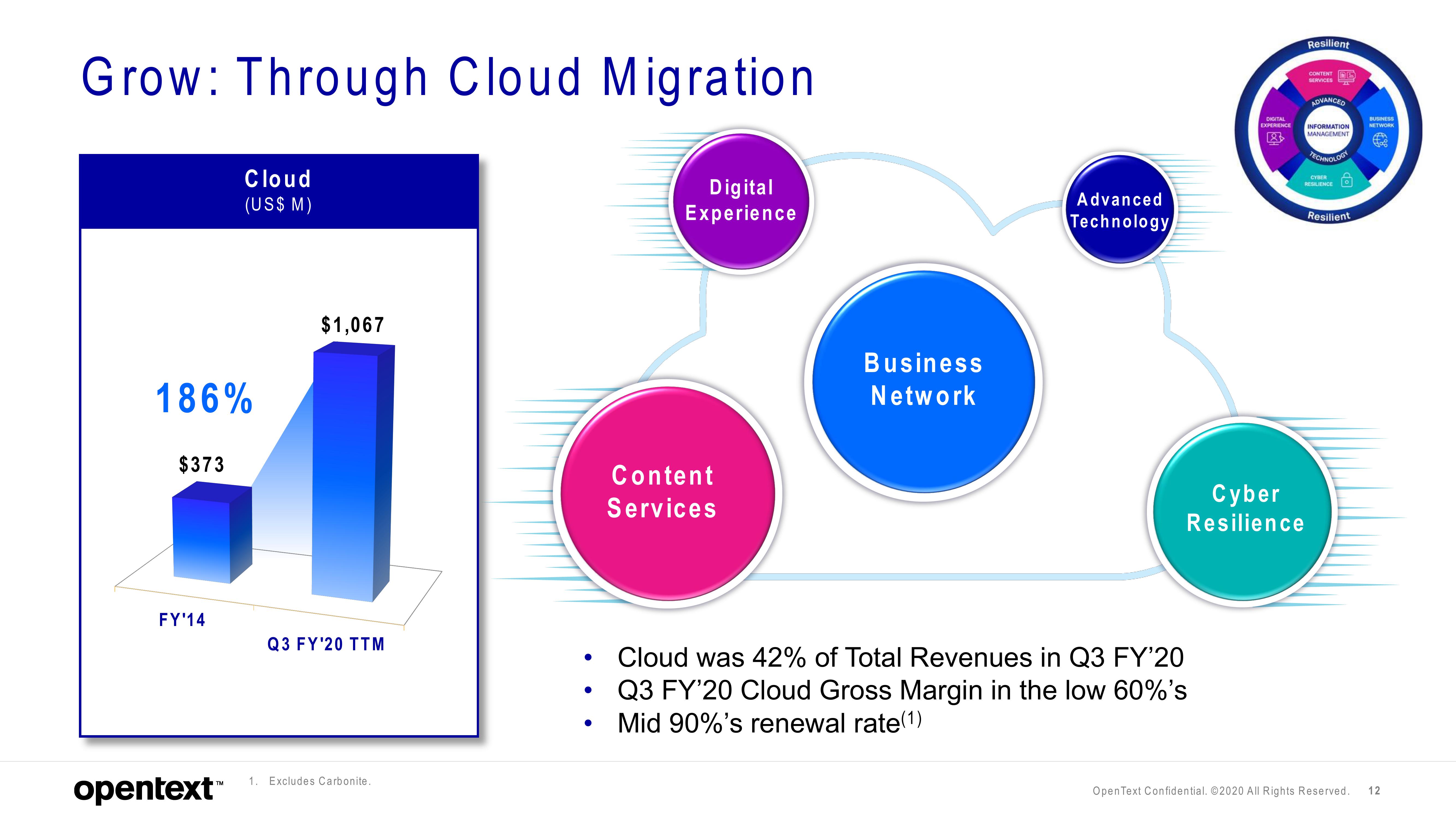 OpenText Investor Presentation Deck slide image #12