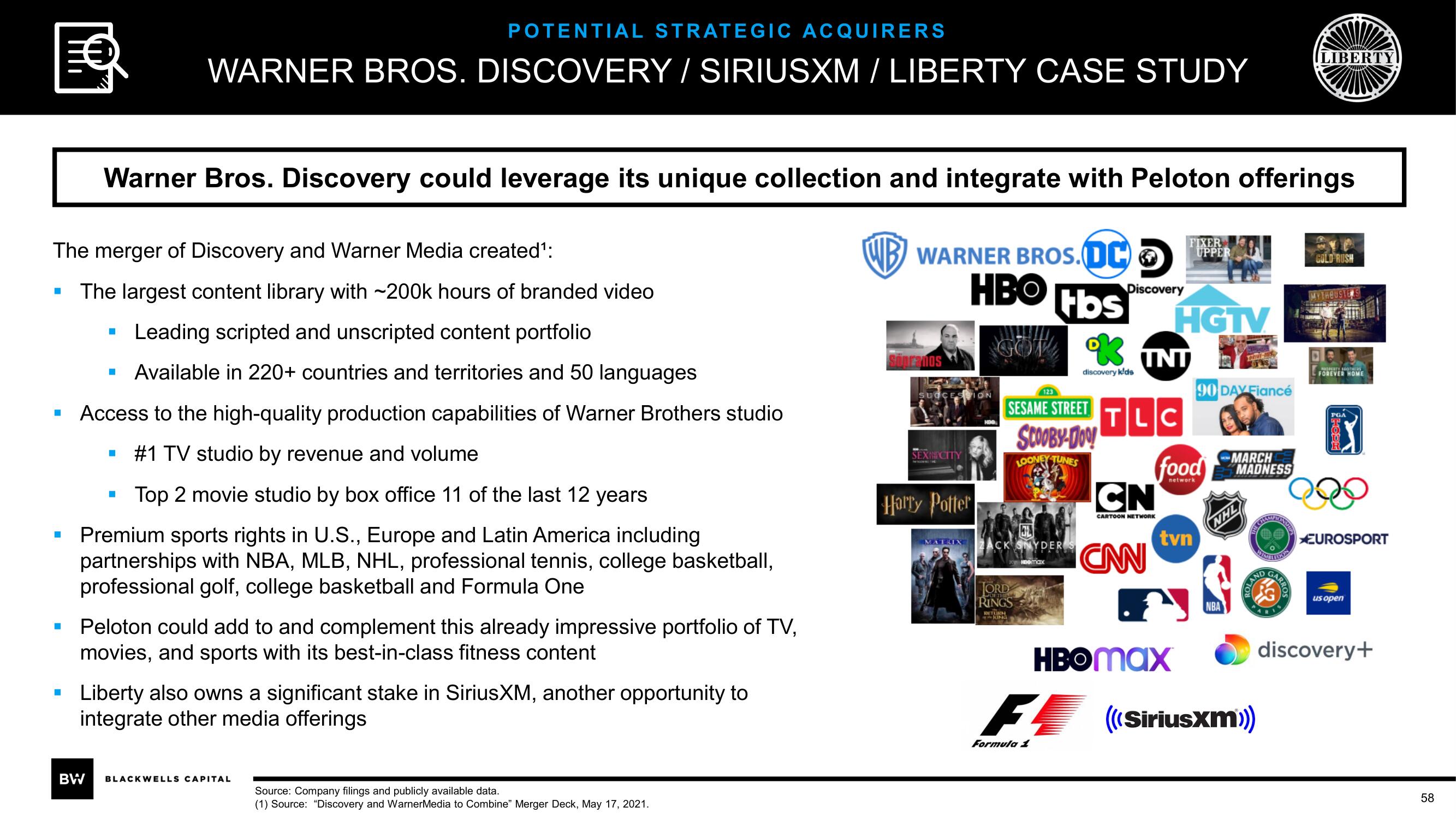 Blackwells Capital Activist Presentation Deck slide image #58