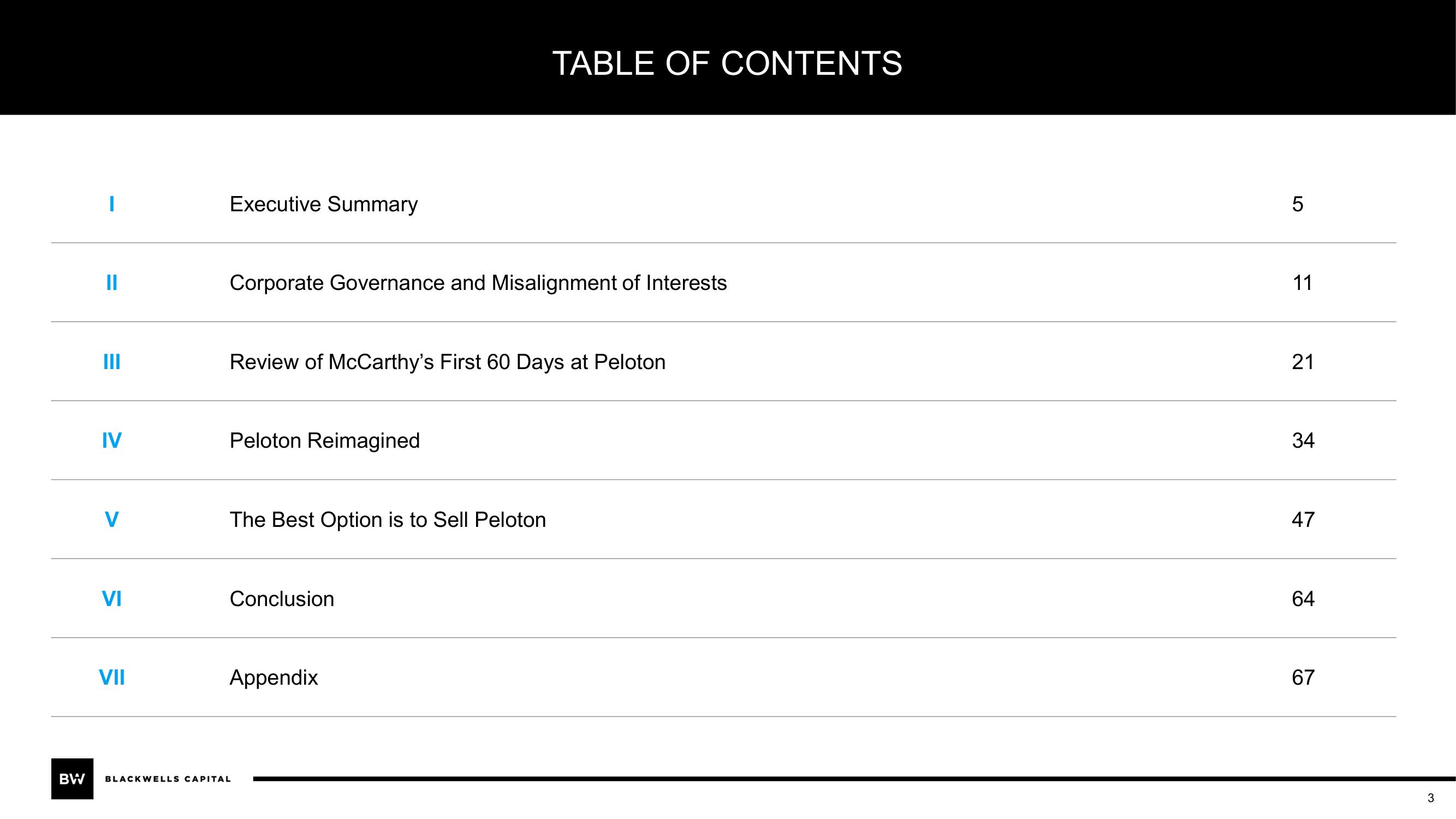 Blackwells Capital Activist Presentation Deck slide image #3