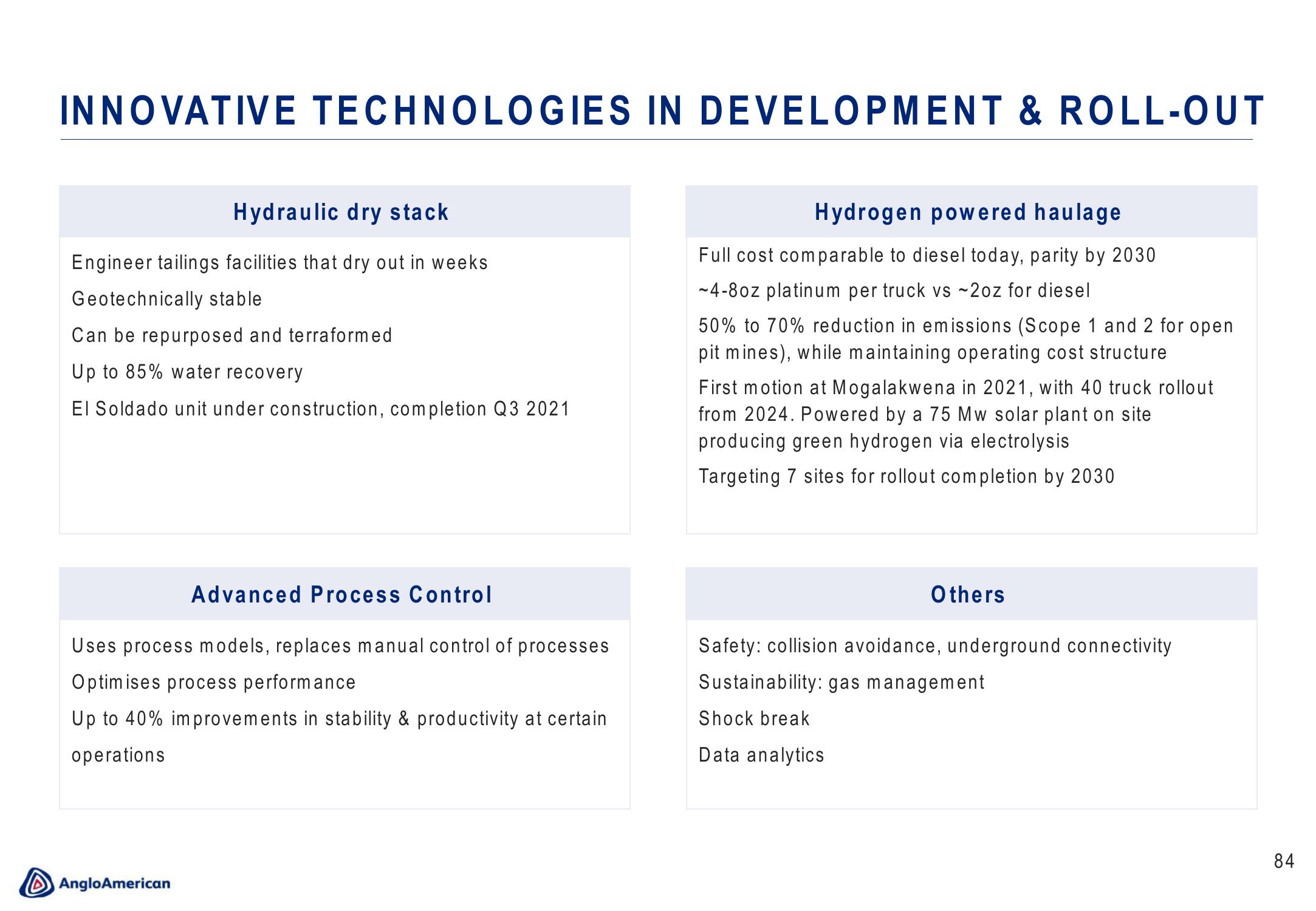 AngloAmerican Results Presentation Deck slide image #84