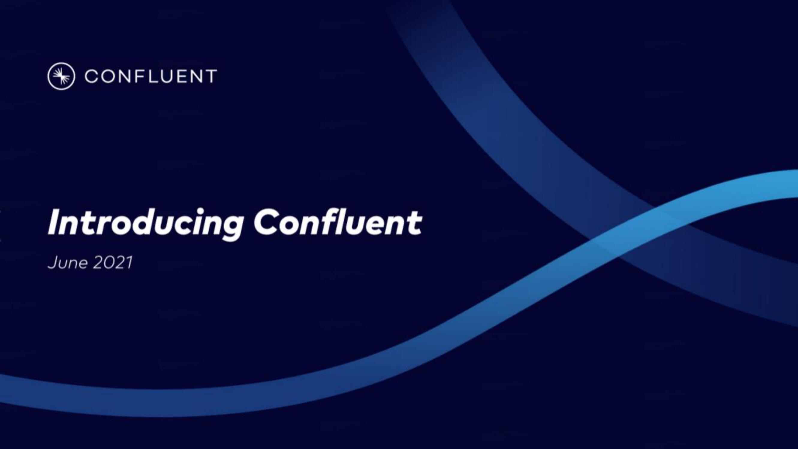 Confluent IPO Presentation Deck image