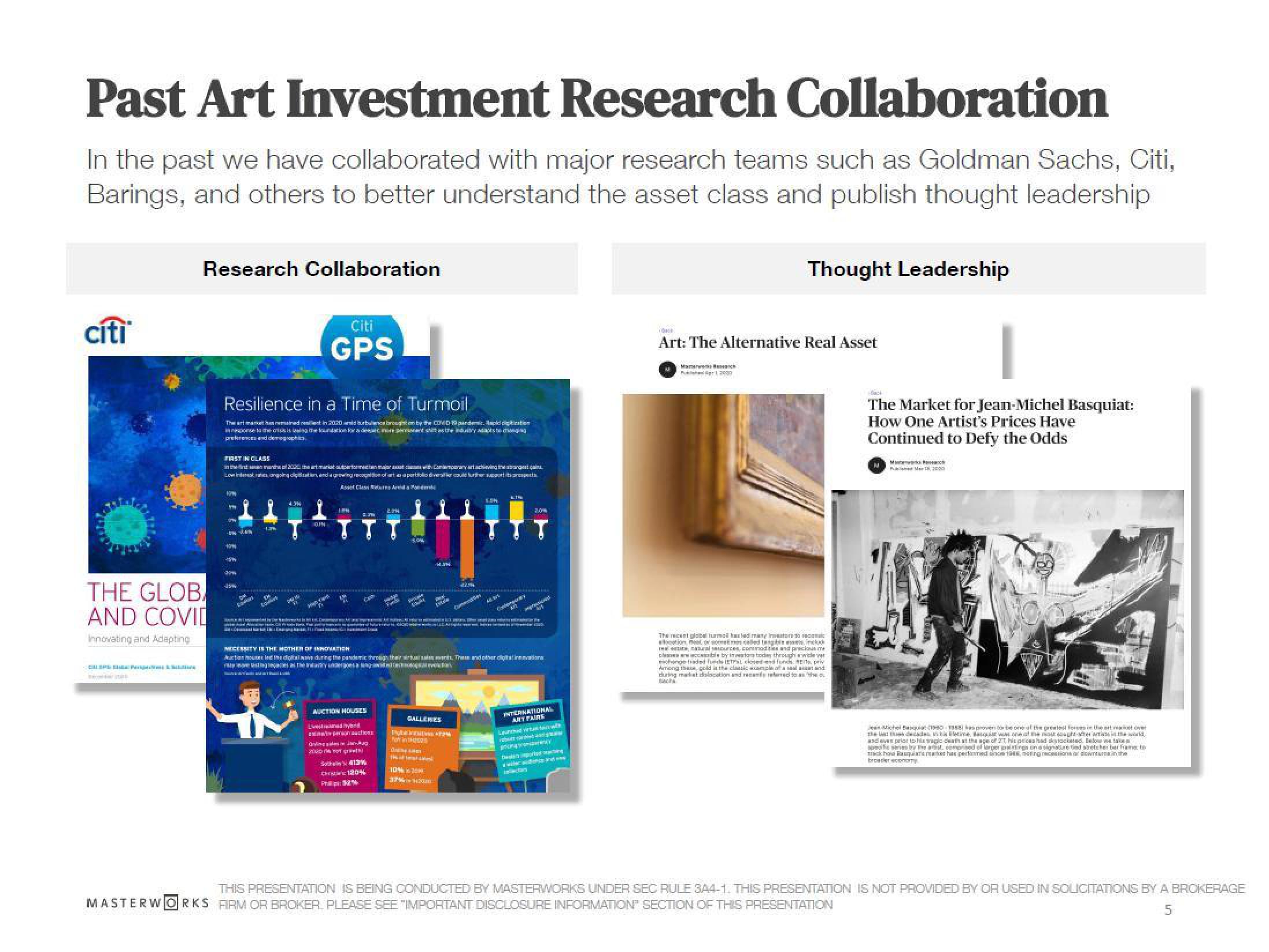 Masterworks Investor Presentation Deck slide image #5