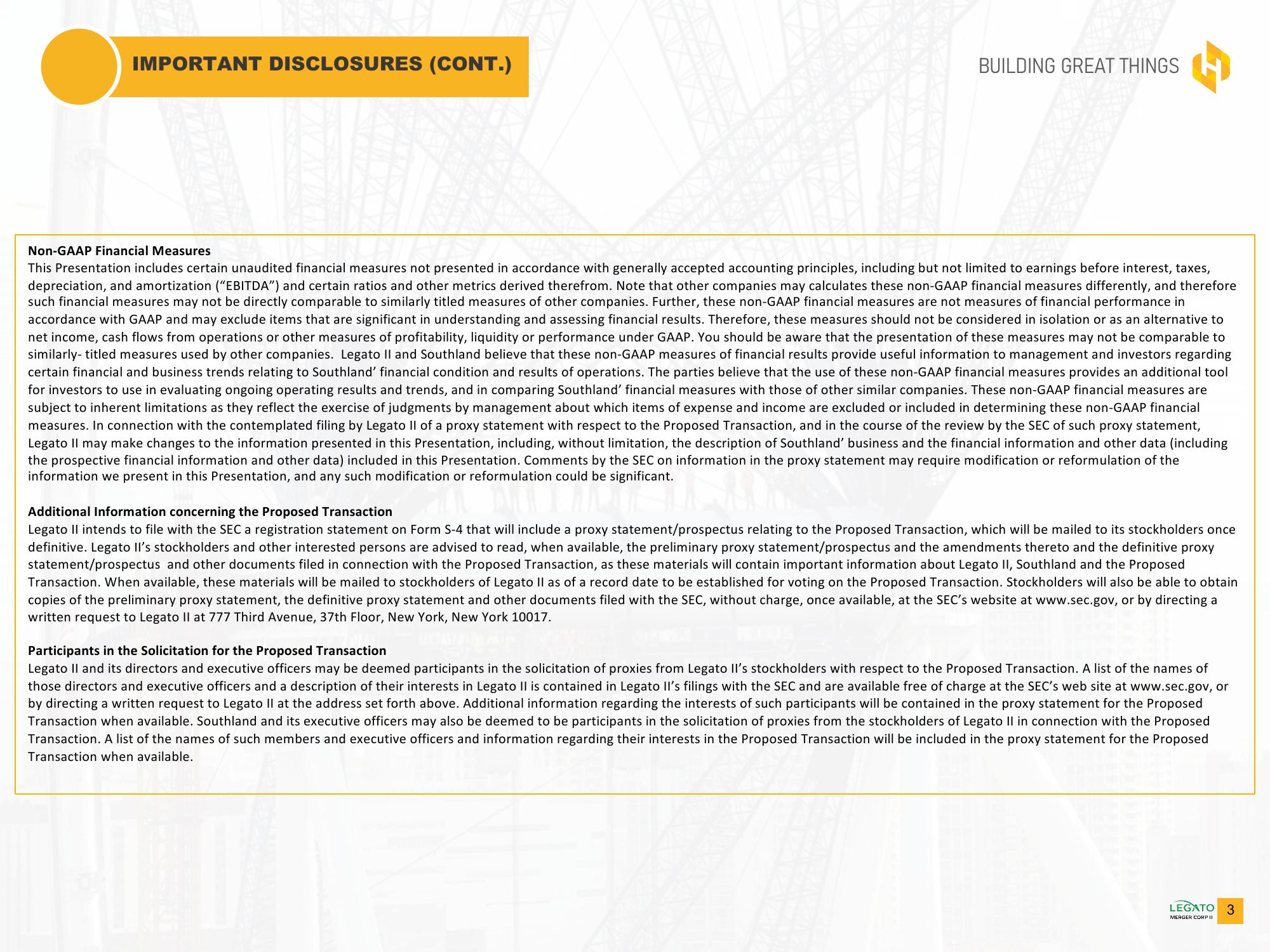 Southland Holdings SPAC Presentation Deck slide image #3