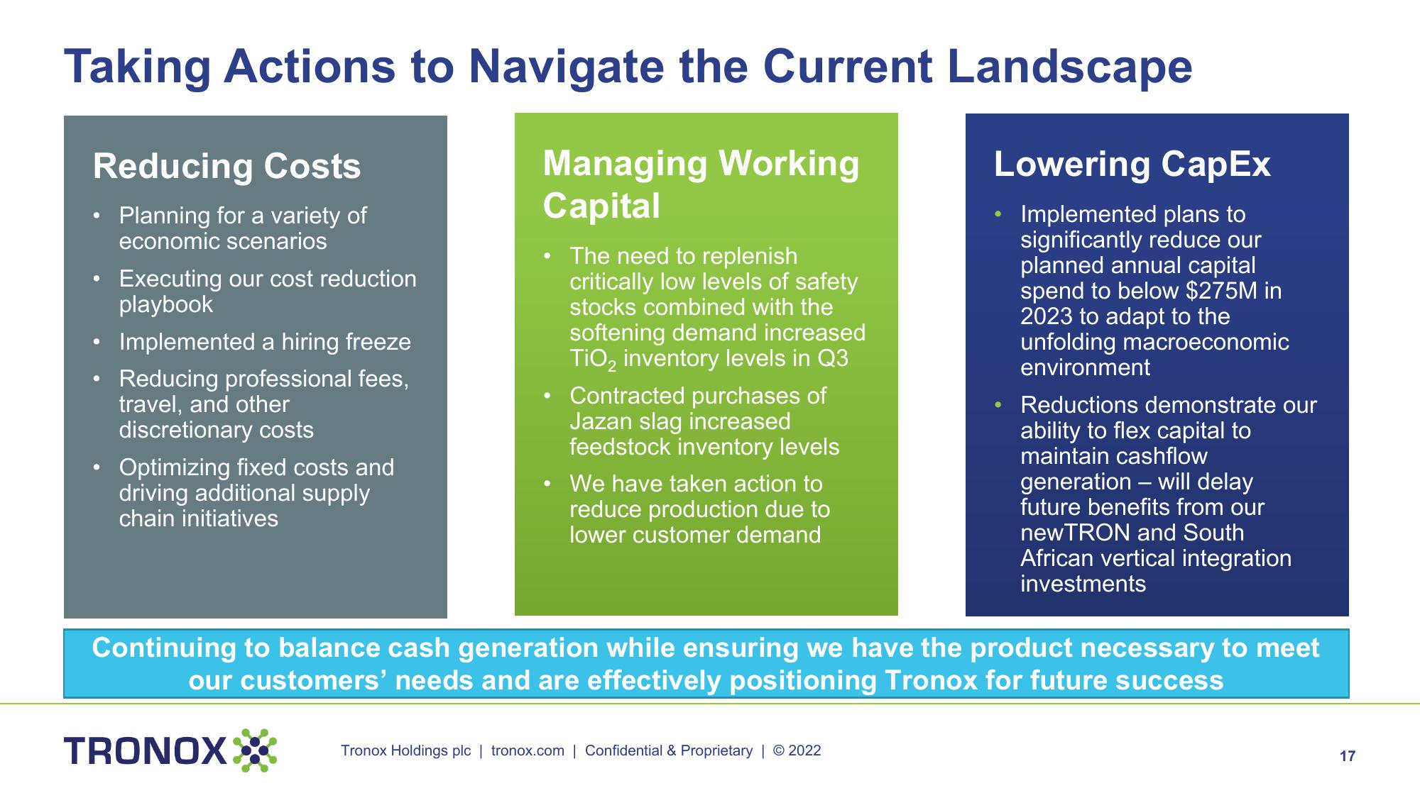 Tronox Investor Presentation slide image #17