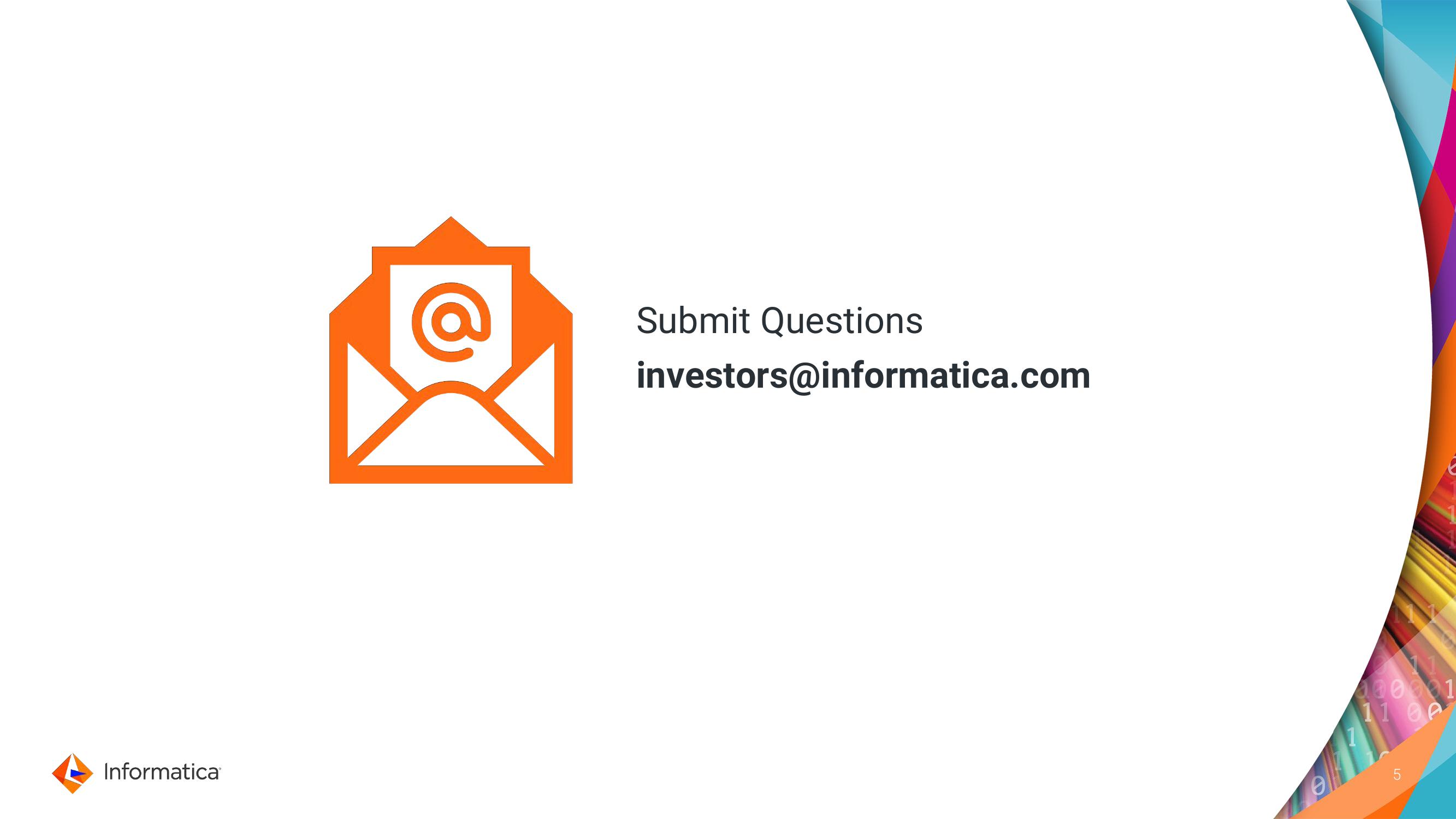 Informatica Investor Day Presentation Deck slide image #5