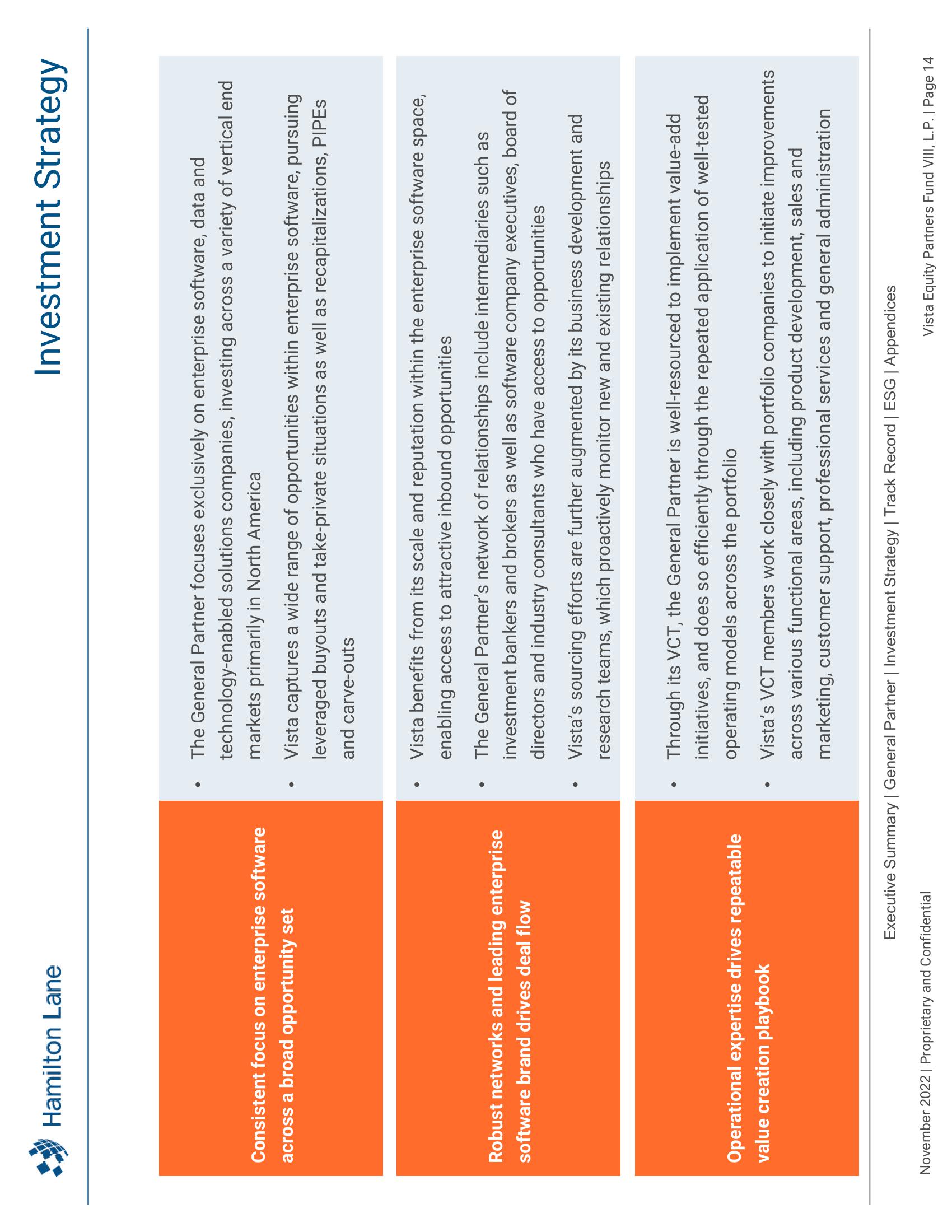 Vista Equity Partners Fund VIII, L.P. Recommendation Report slide image #15