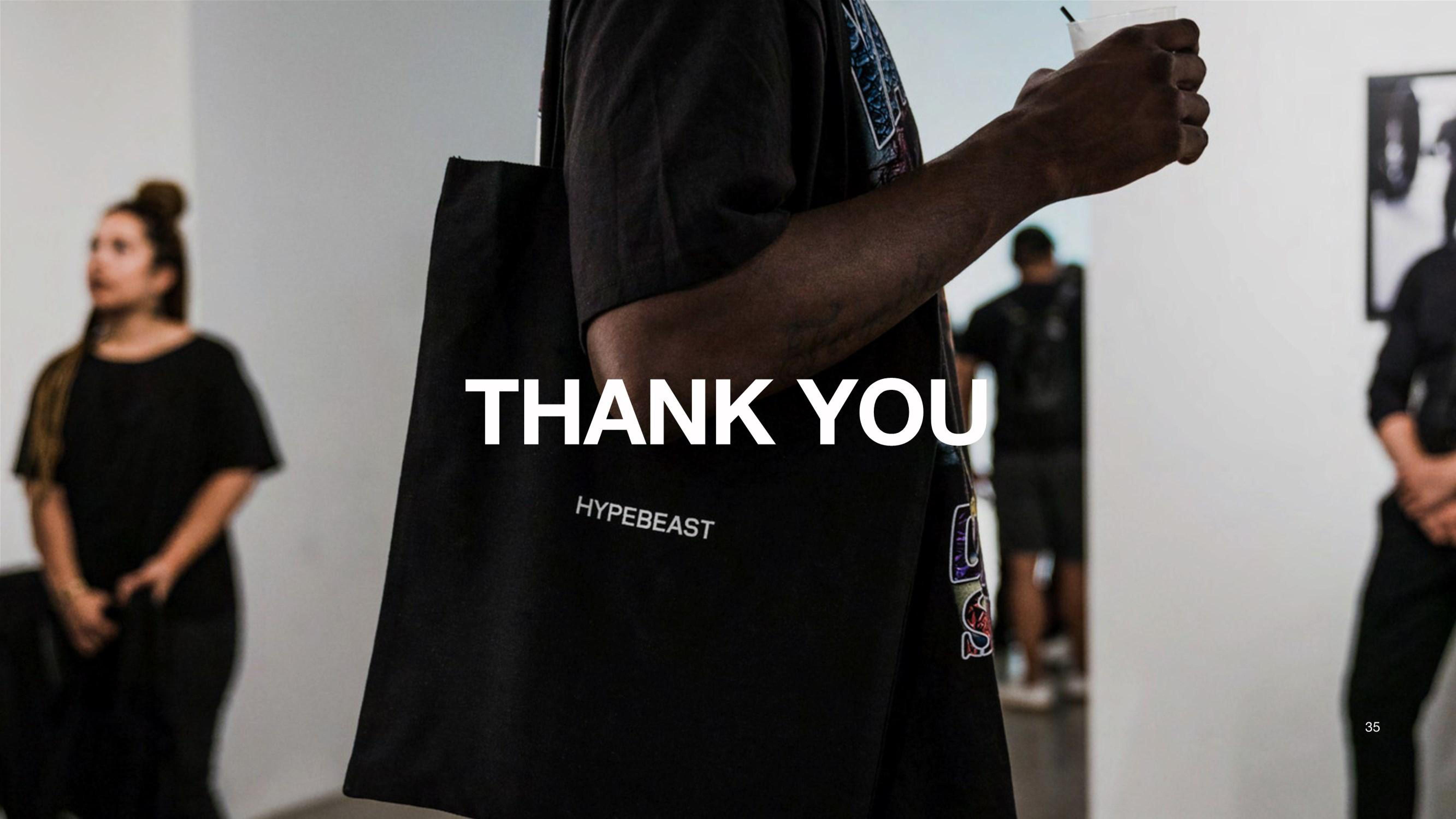 Hypebeast SPAC Presentation Deck slide image #35